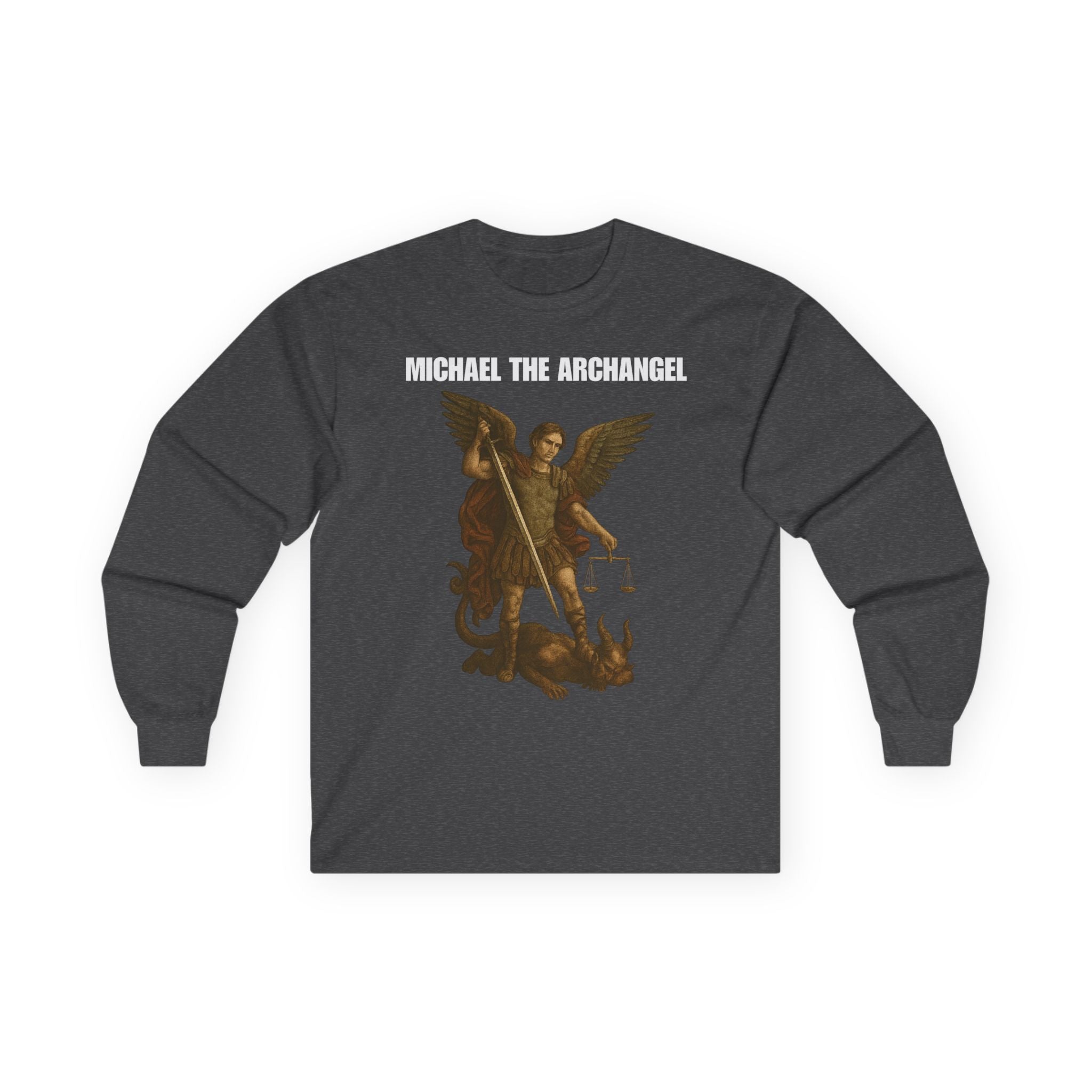 Michael the Archangel Graphic Long Sleeve Tee
