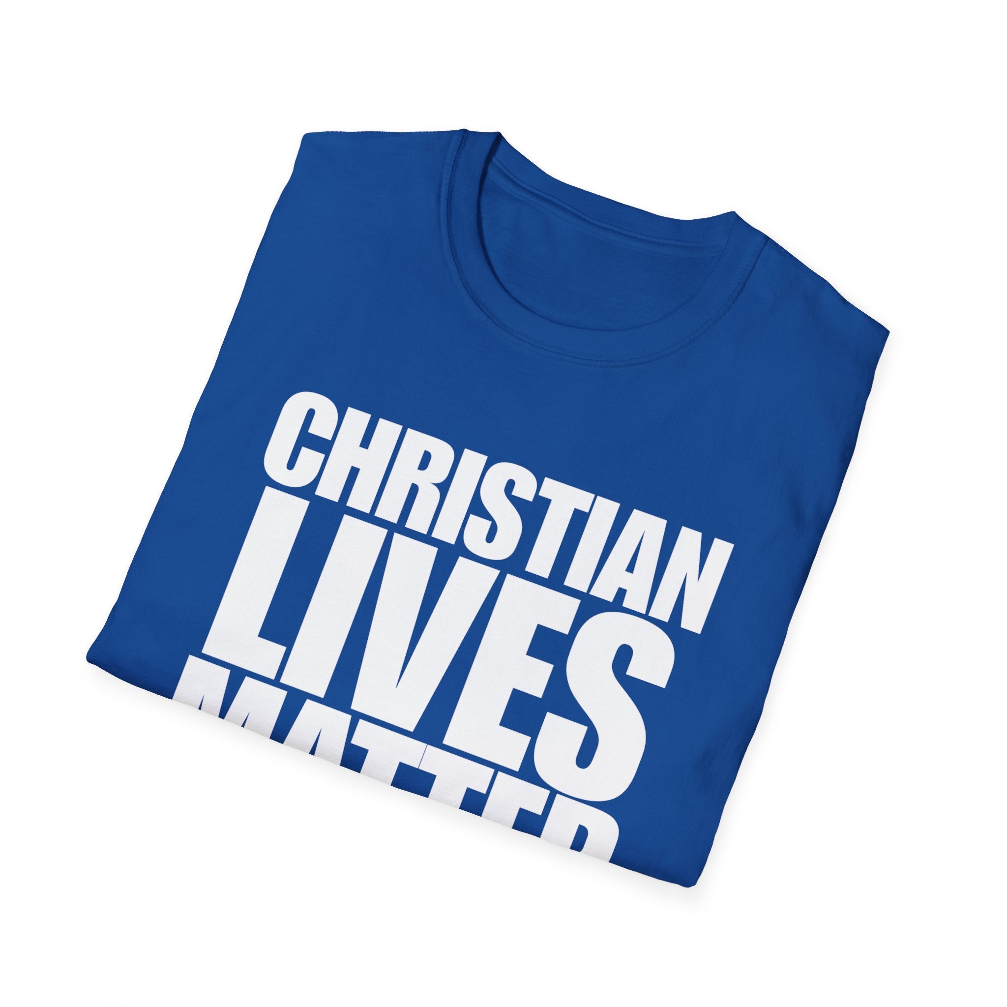 Christian Lives Matter Heavy Cotton Shirt T-Shirt