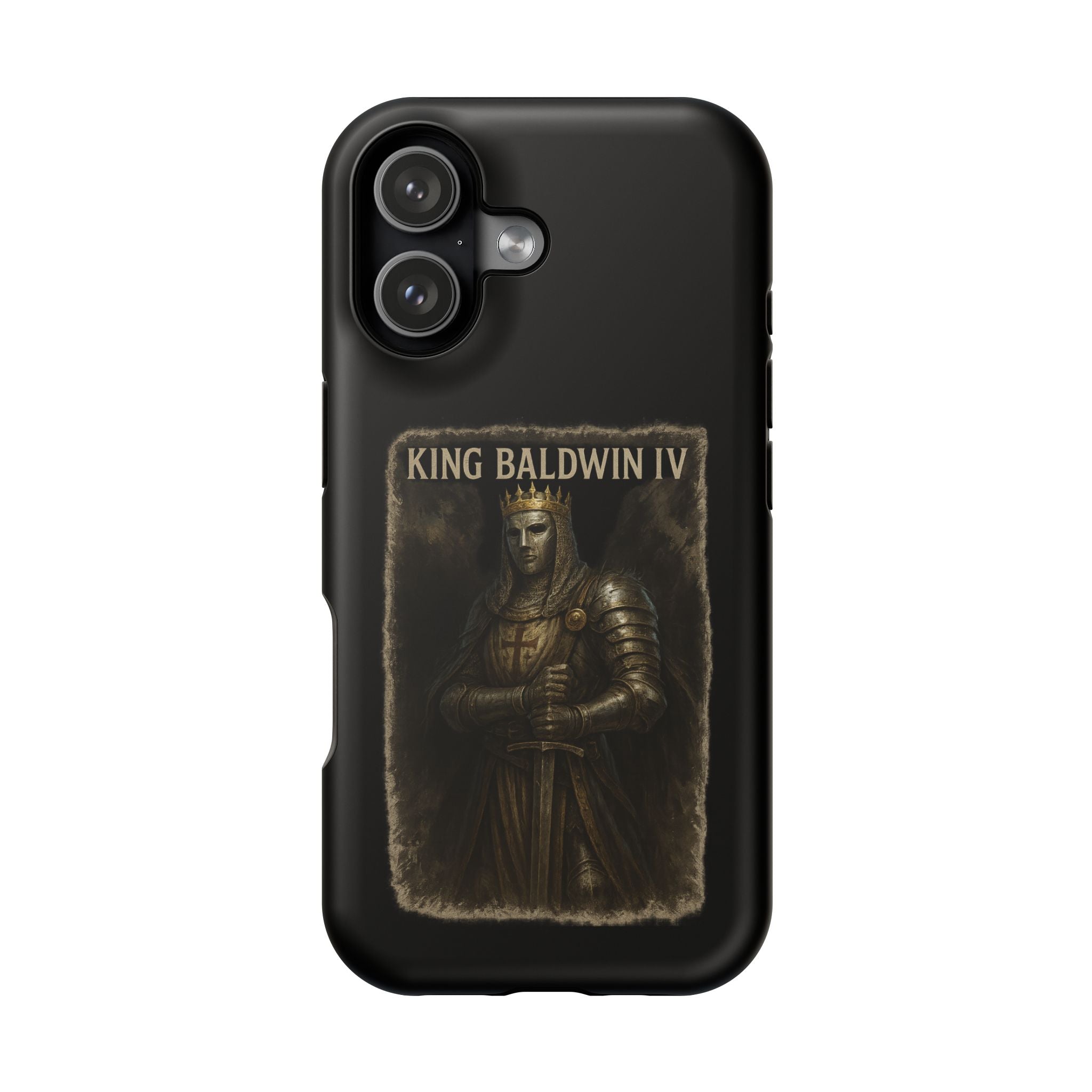 King Baldwin IV Impact-Resistant Magnetic Phone Case