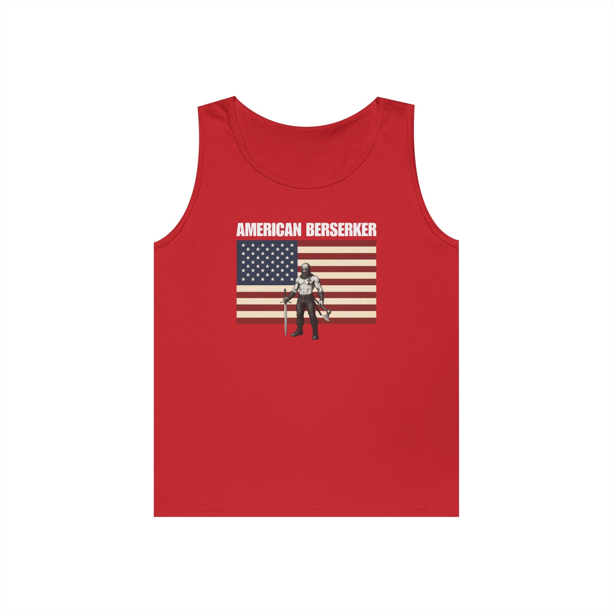 Bold American Berserker Heavy Cotton Tank Top