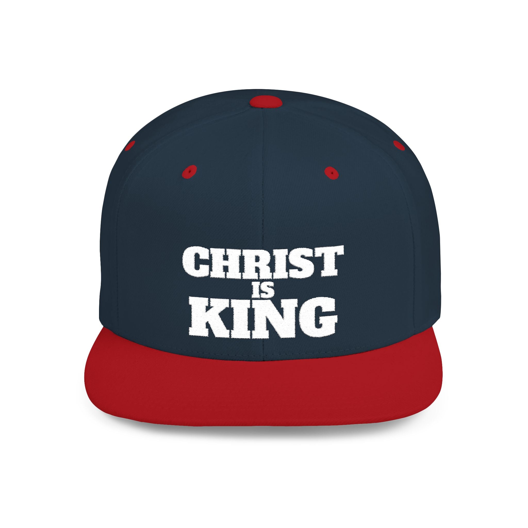 Christ is King Snapback Hat, Christ is King Flat Bill Cap