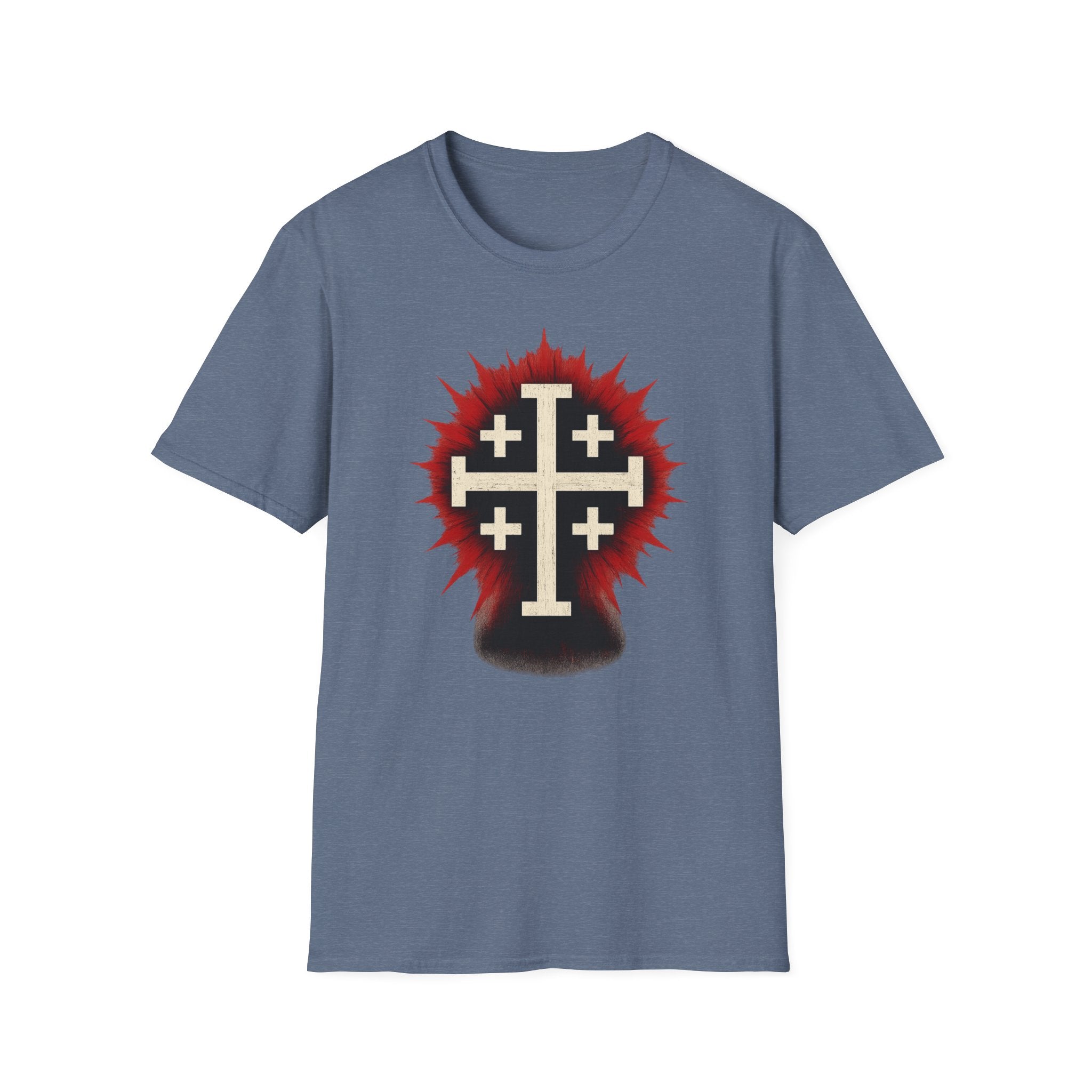 Bold Graphic Cross T-Shirt