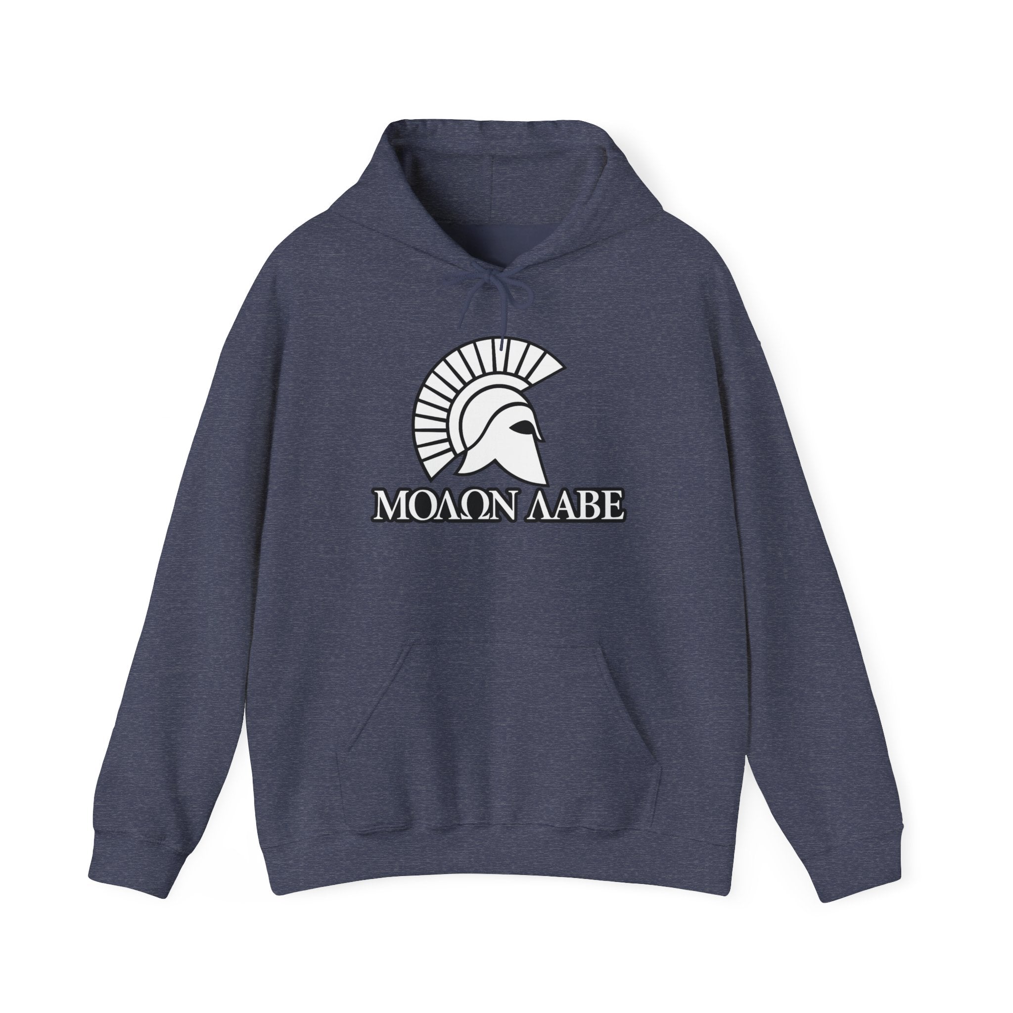 Molon Labe "Come and Take It!" in Greek Pull Over Hoodie Sweatshirt