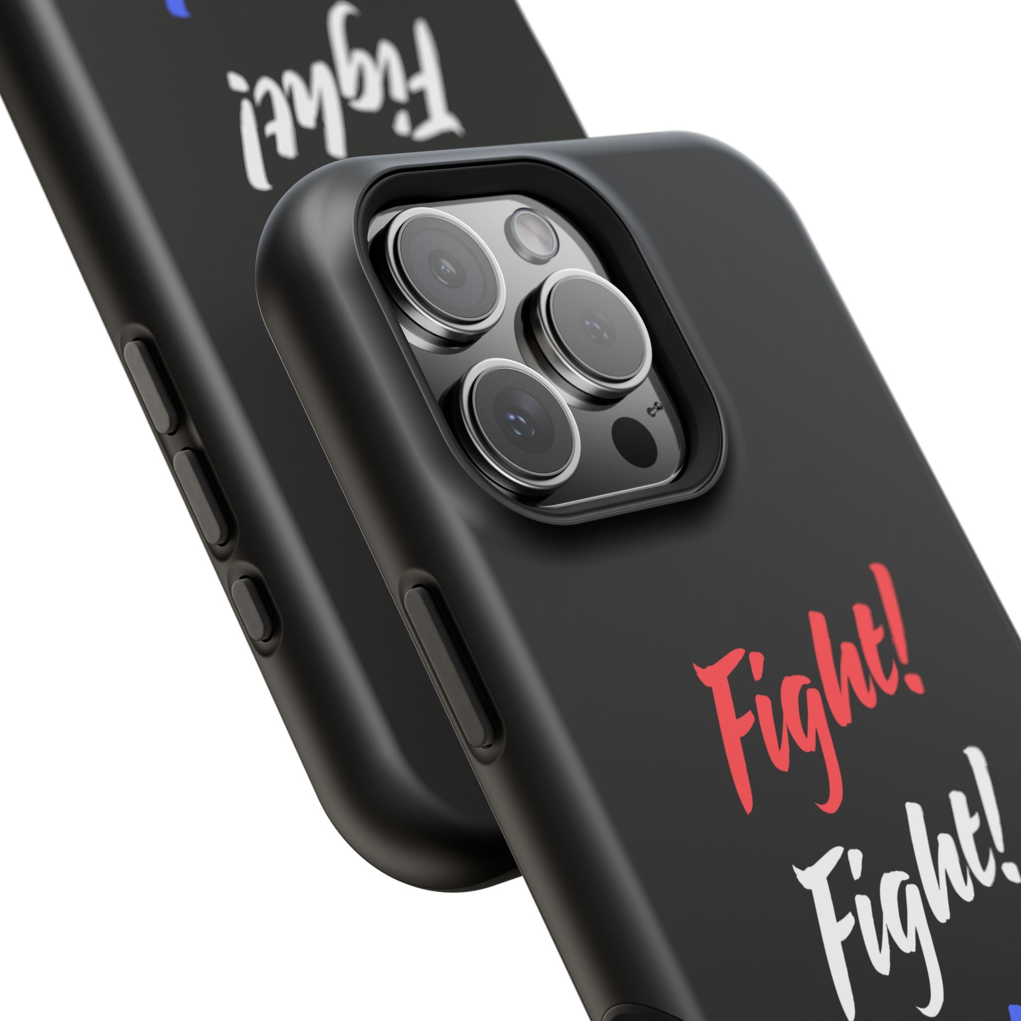 Magnetic Phone Cases, Motivational Phone Cover, Fight! Fight! Fight! Case, Personalized Phone Accessory, Unique Gift for Fighters