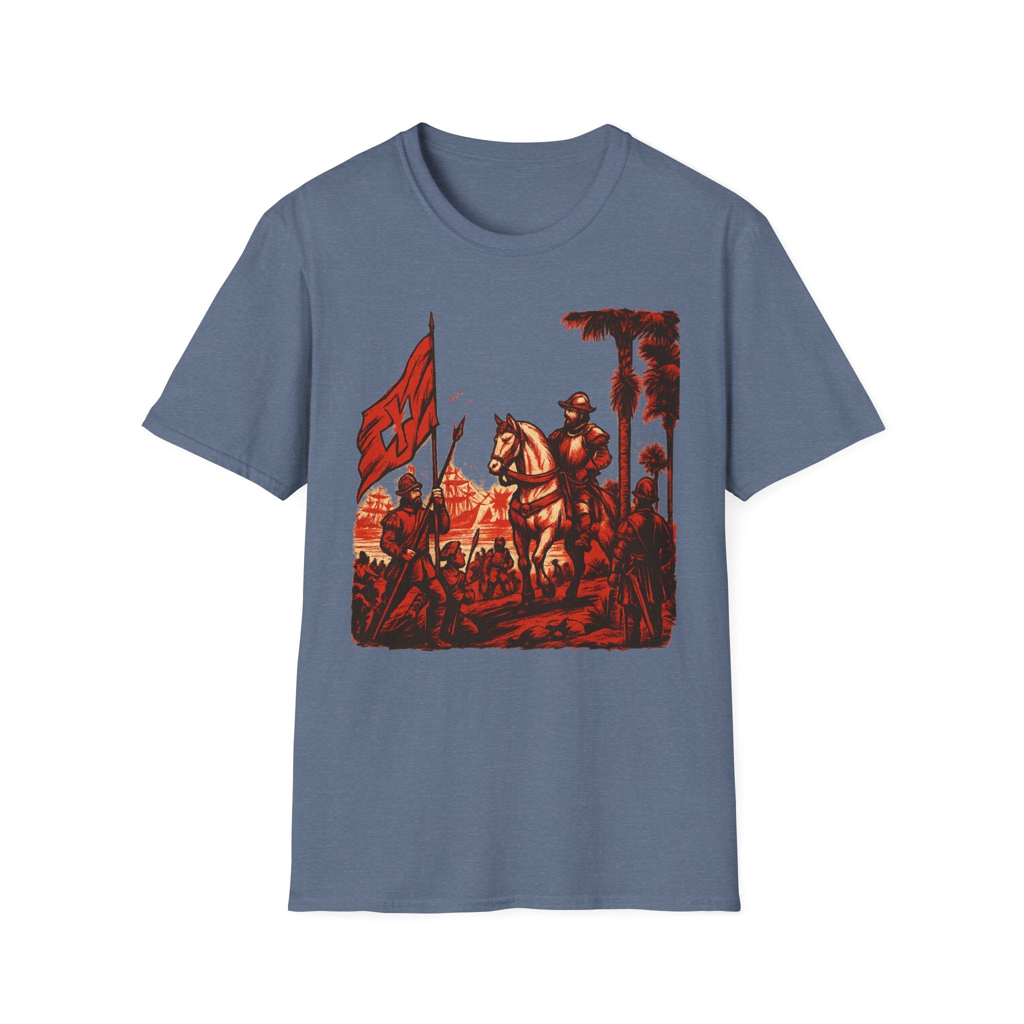 Vintage Conquistador Unisex Softstyle T-Shirt