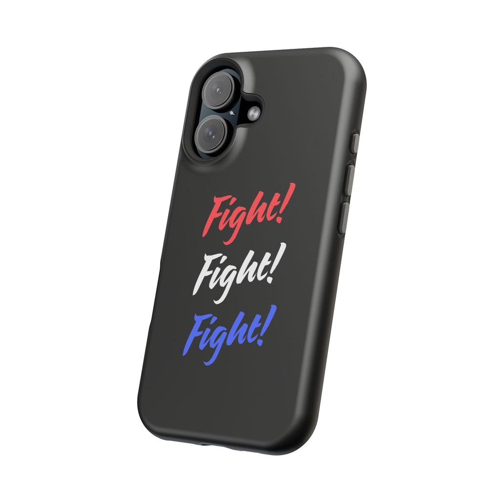 Magnetic Phone Cases, Motivational Phone Cover, Fight! Fight! Fight! Case, Personalized Phone Accessory, Unique Gift for Fighters