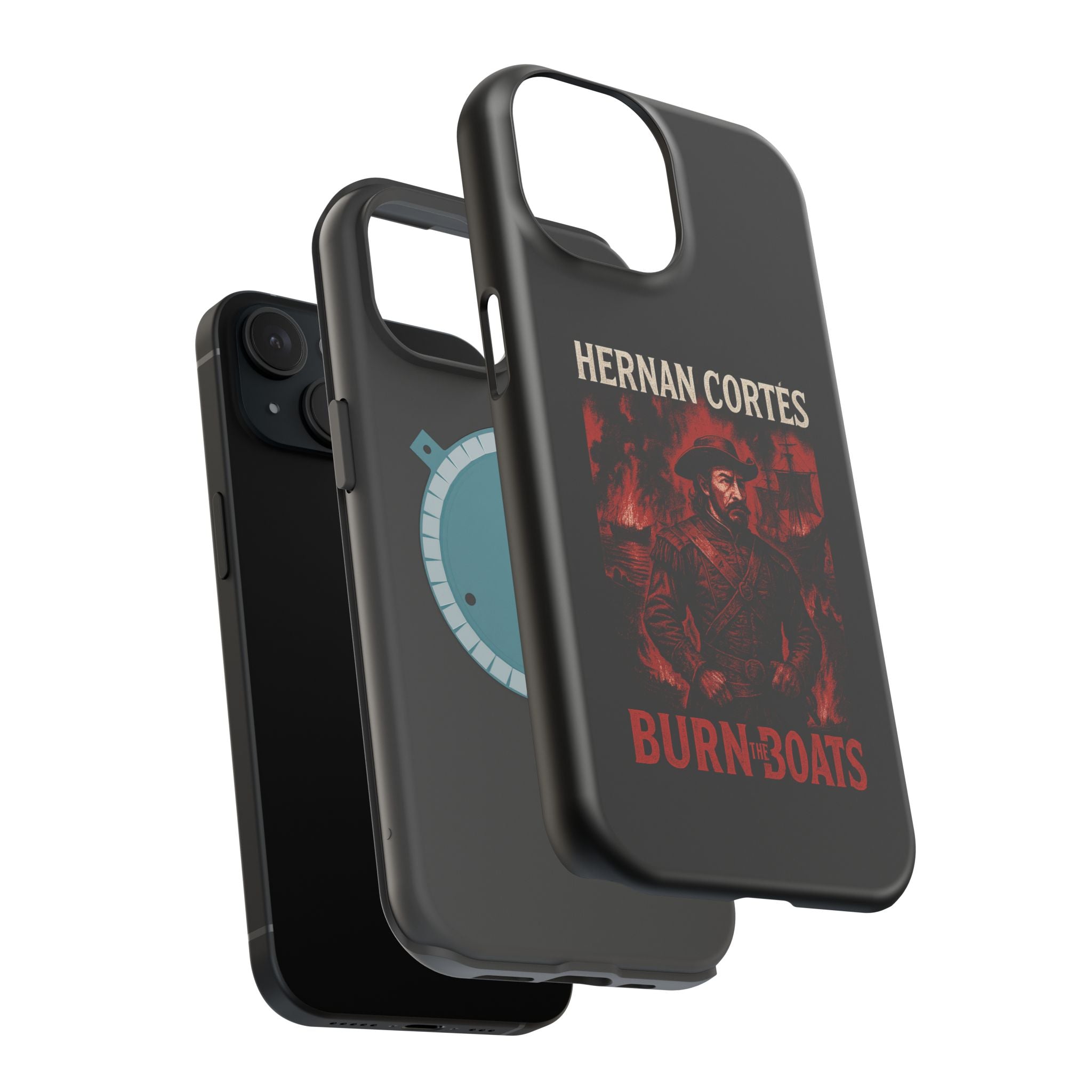Hernan Cortes Impact-Resistant Magnetic Phone Case