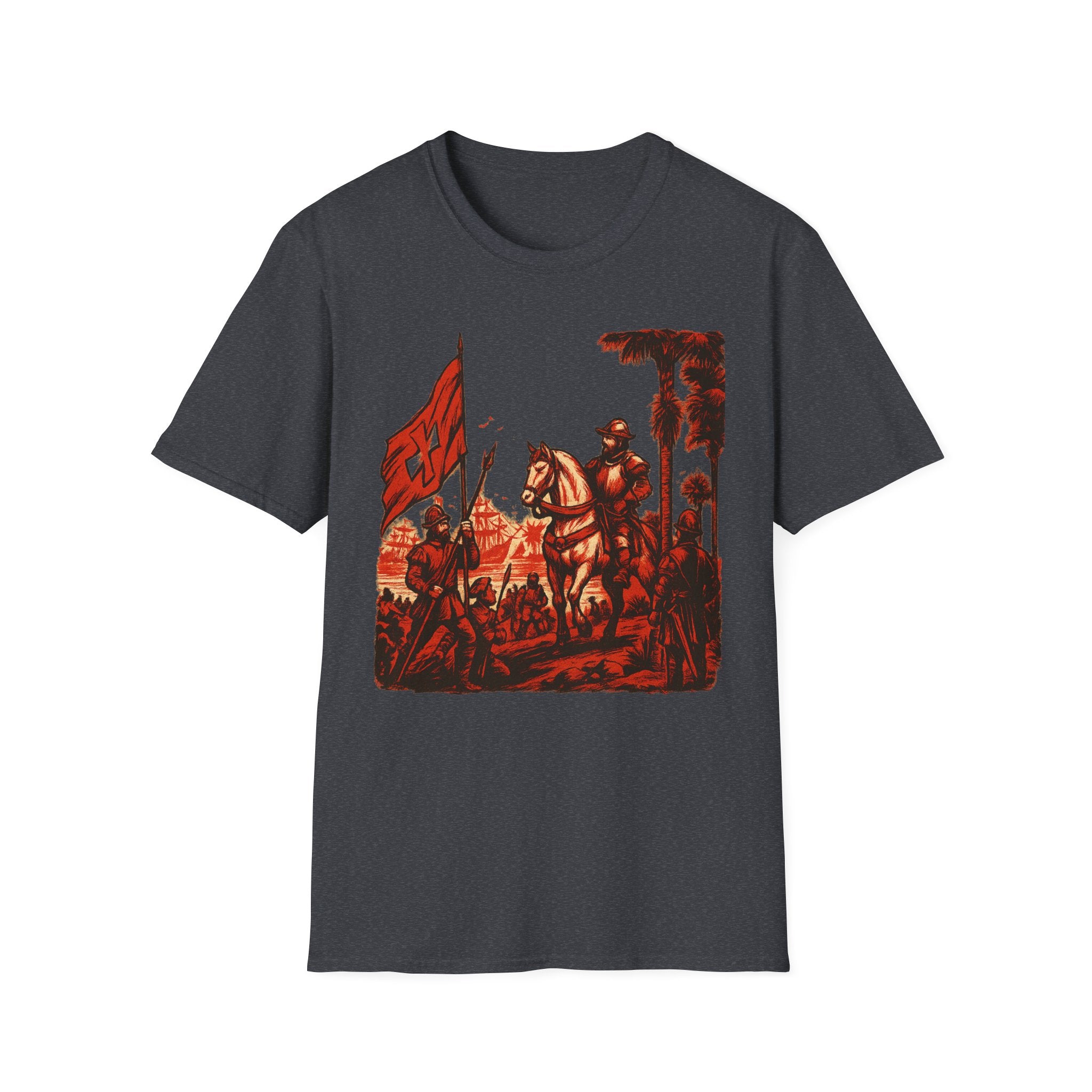 Vintage Conquistador Unisex Softstyle T-Shirt