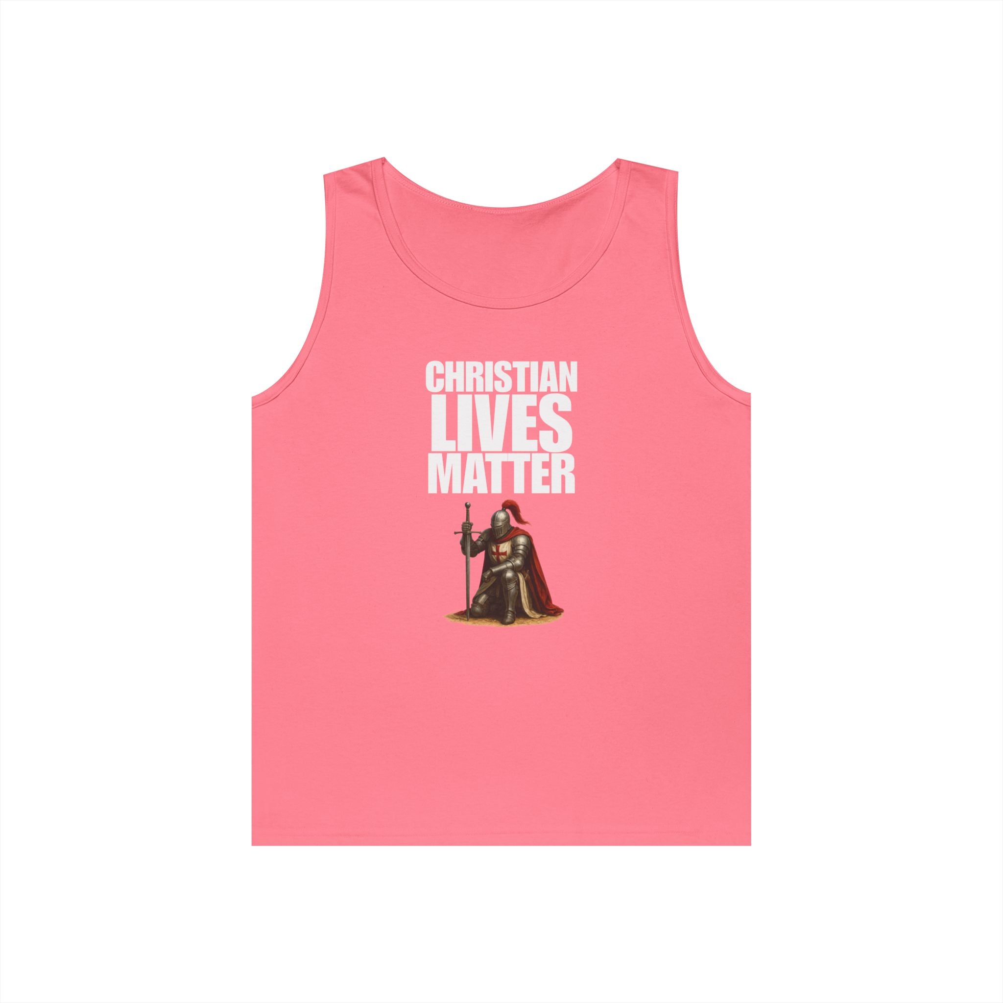 Christian Lives Matter Crusader Tank Top