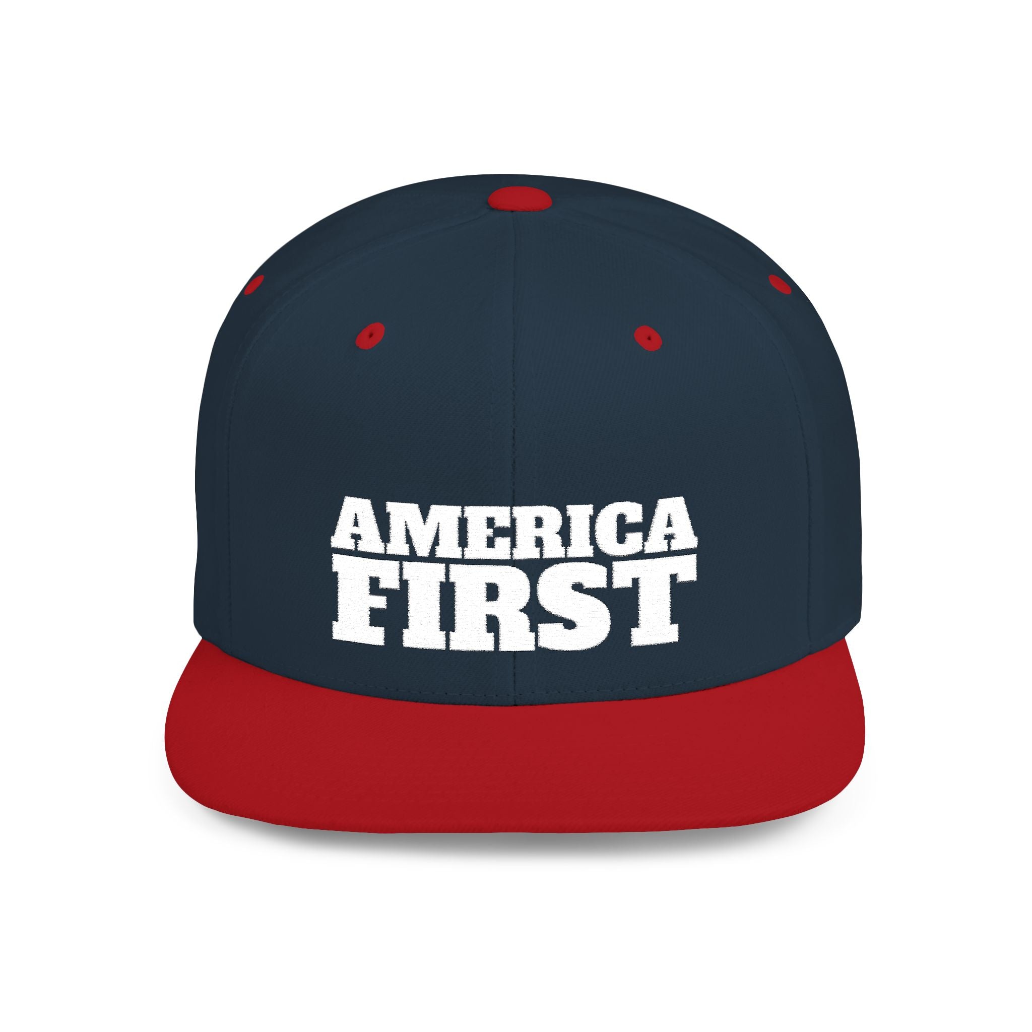 America First Snapback Cap, America First Adjustable Baseball Cap