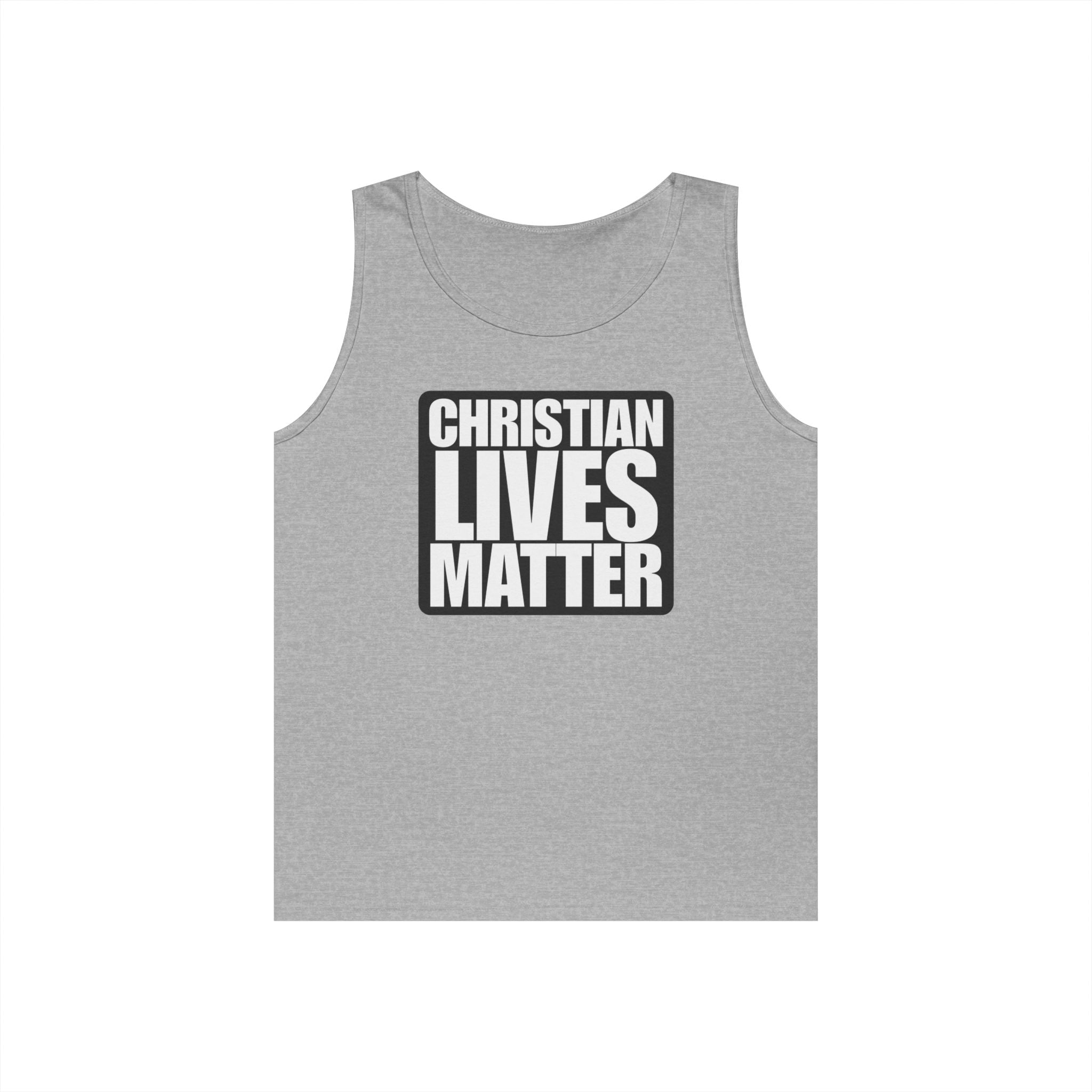 Christian Lives Matter Alt Design Heavy Cotton Tank Top