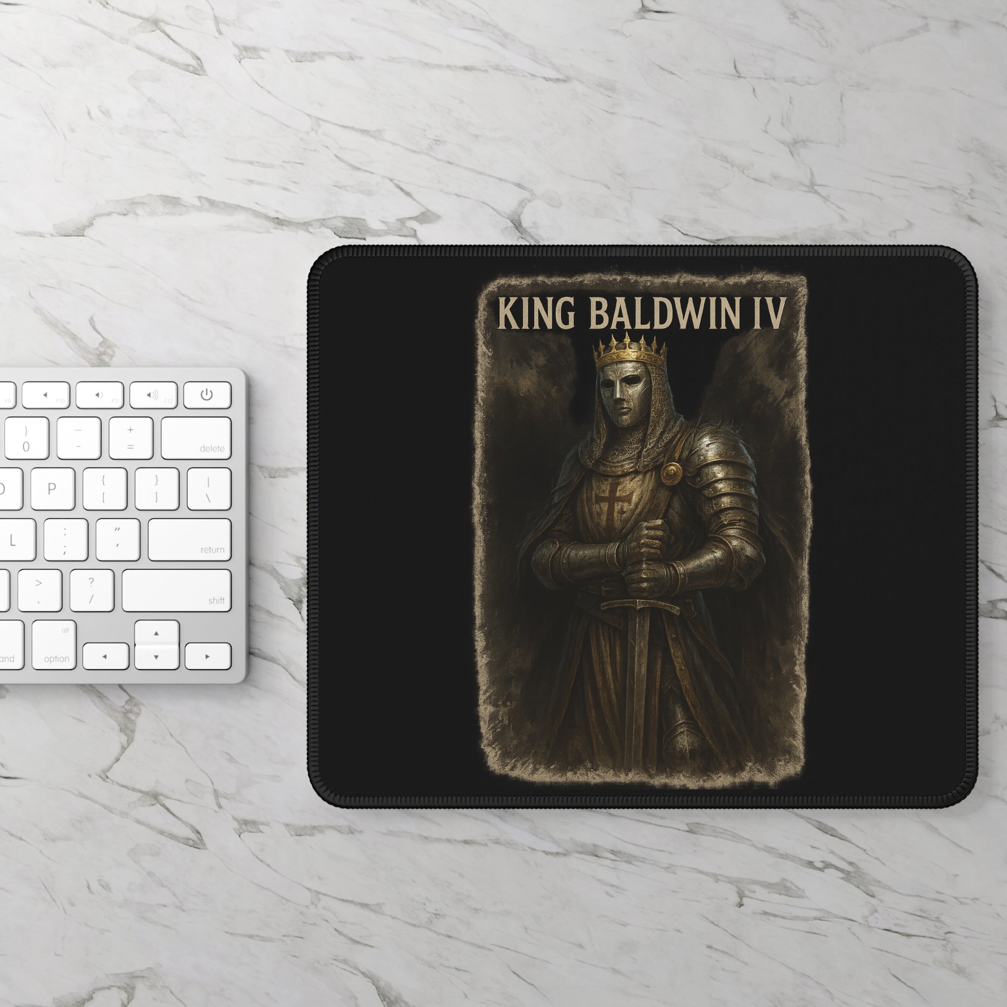 King Baldwin IV Gaming Mouse Pad