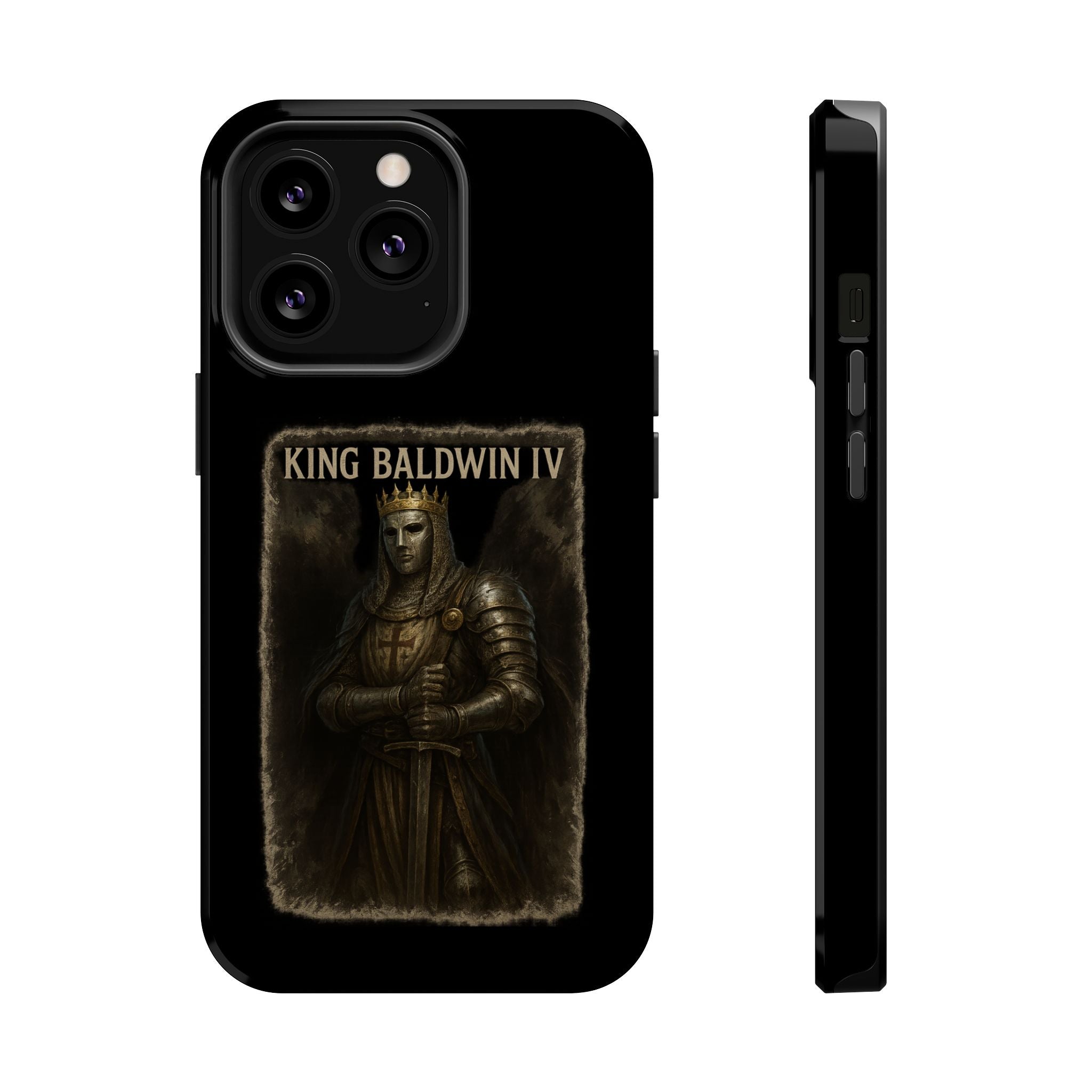 King Baldwin IV Impact-Resistant Magnetic Phone Case