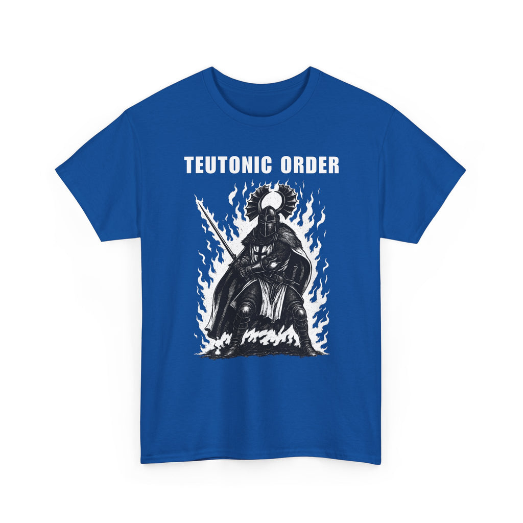 Teutonic Order Graphic Tee, Unisex Heavy Cotton Shirt