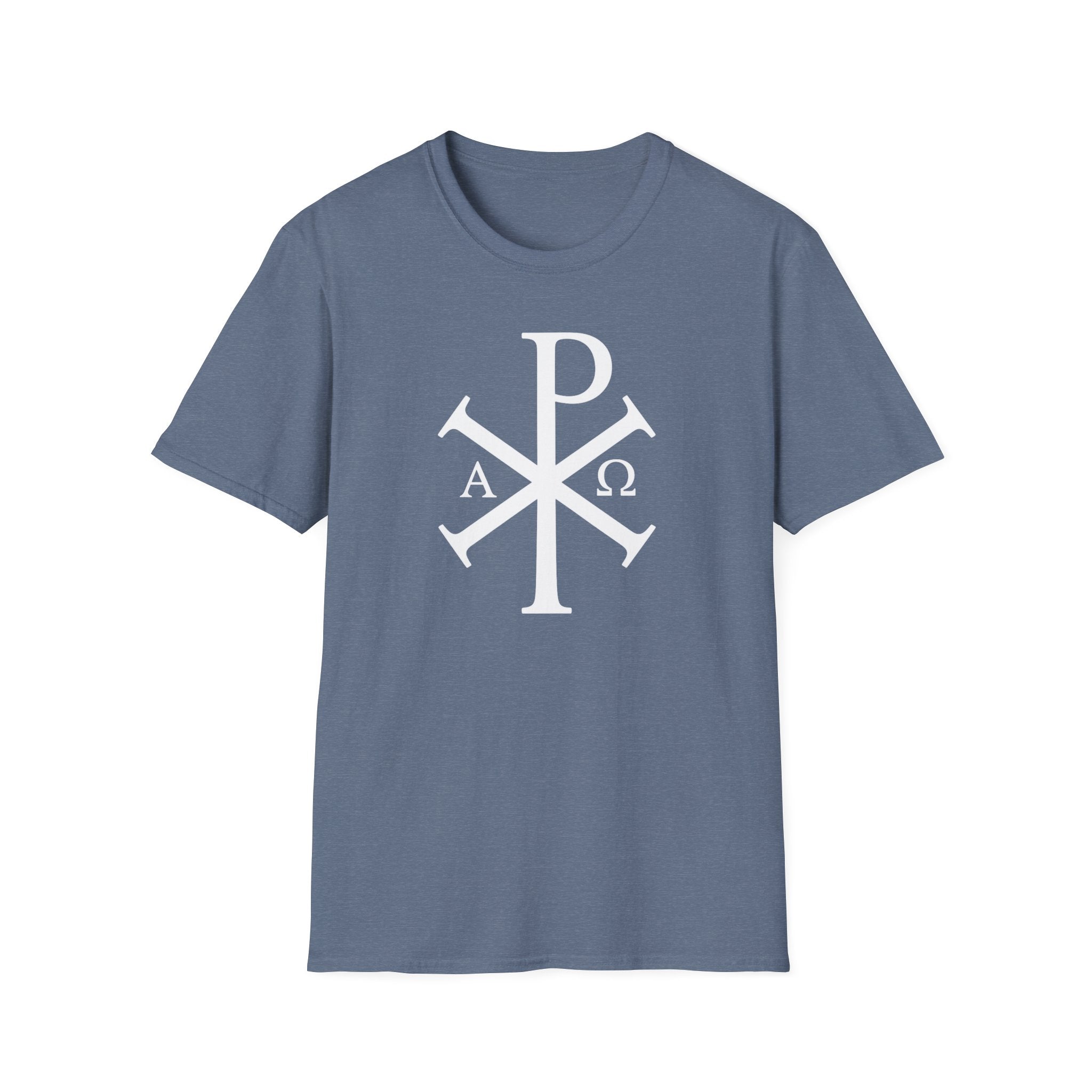 Pi Chi Rho White Design Graphic Softstyle T-Shirt