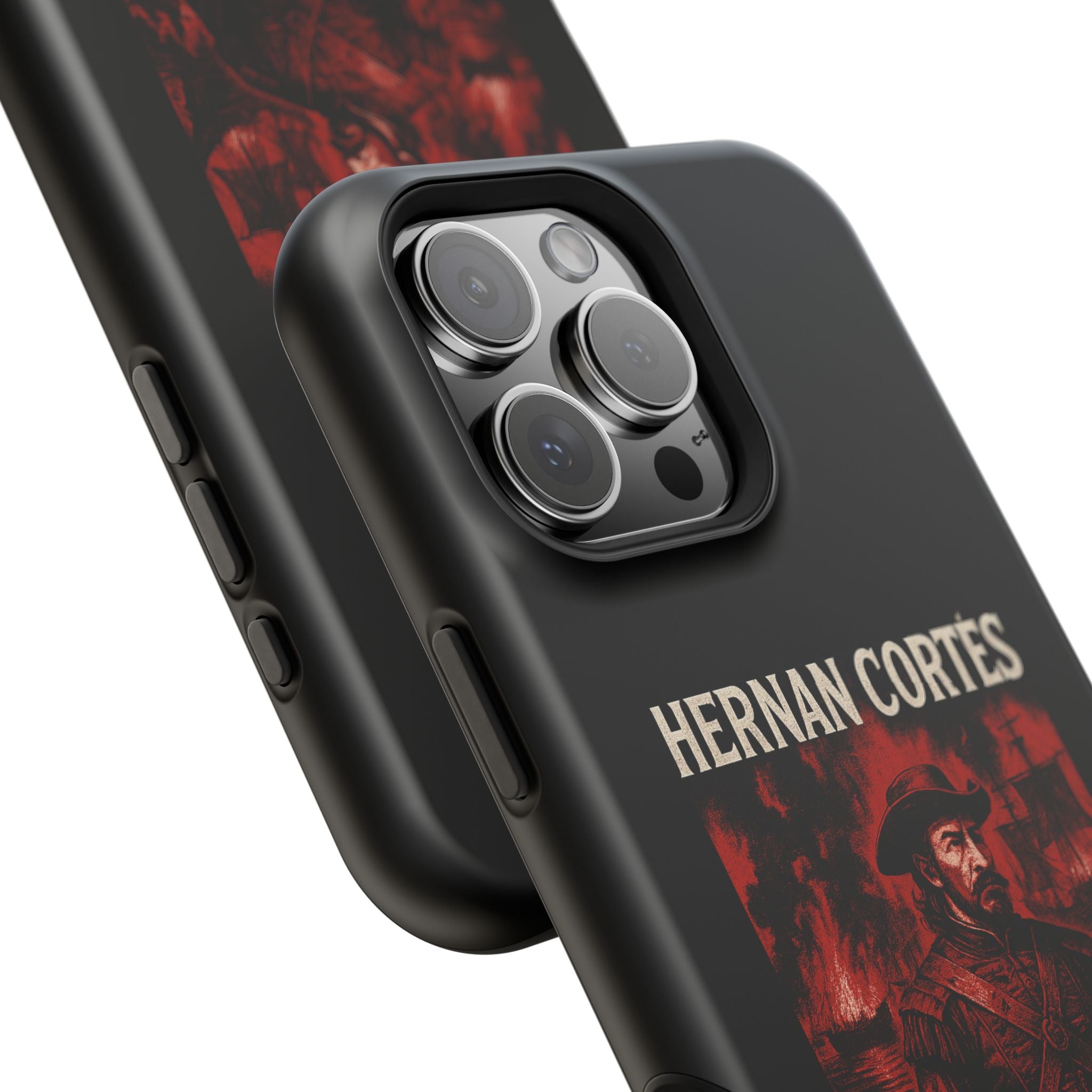 Hernan Cortes Impact-Resistant Magnetic Phone Case