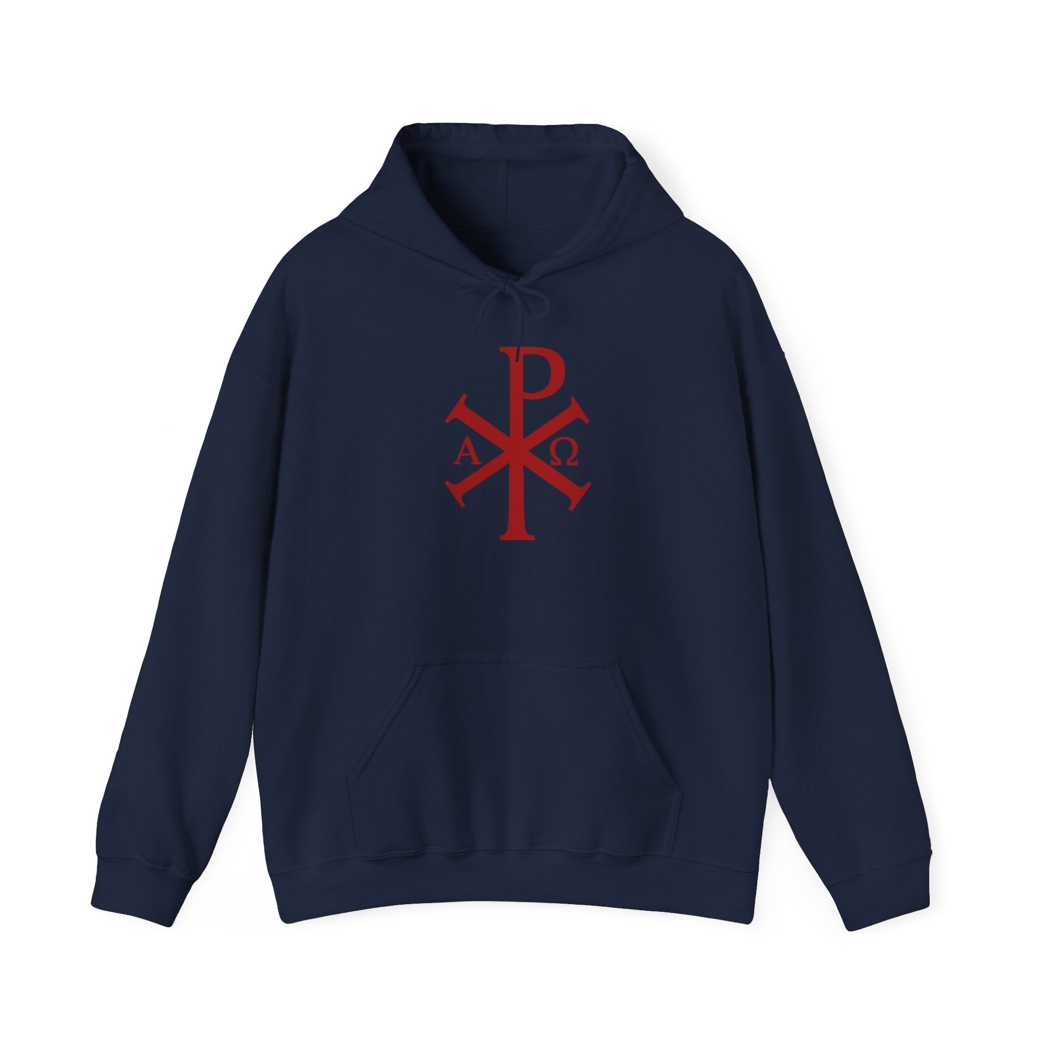Pi Chi Rho Red Design Graphic Pull Over Hoodie Sweatshirt