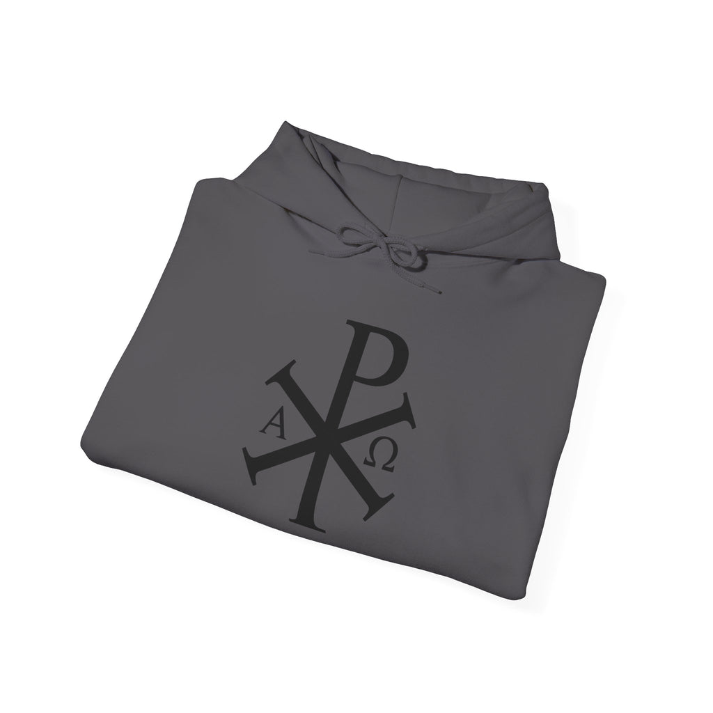 Pi Chi Rho Black Design Graphic Pull Over Hoodie Sweatshirt