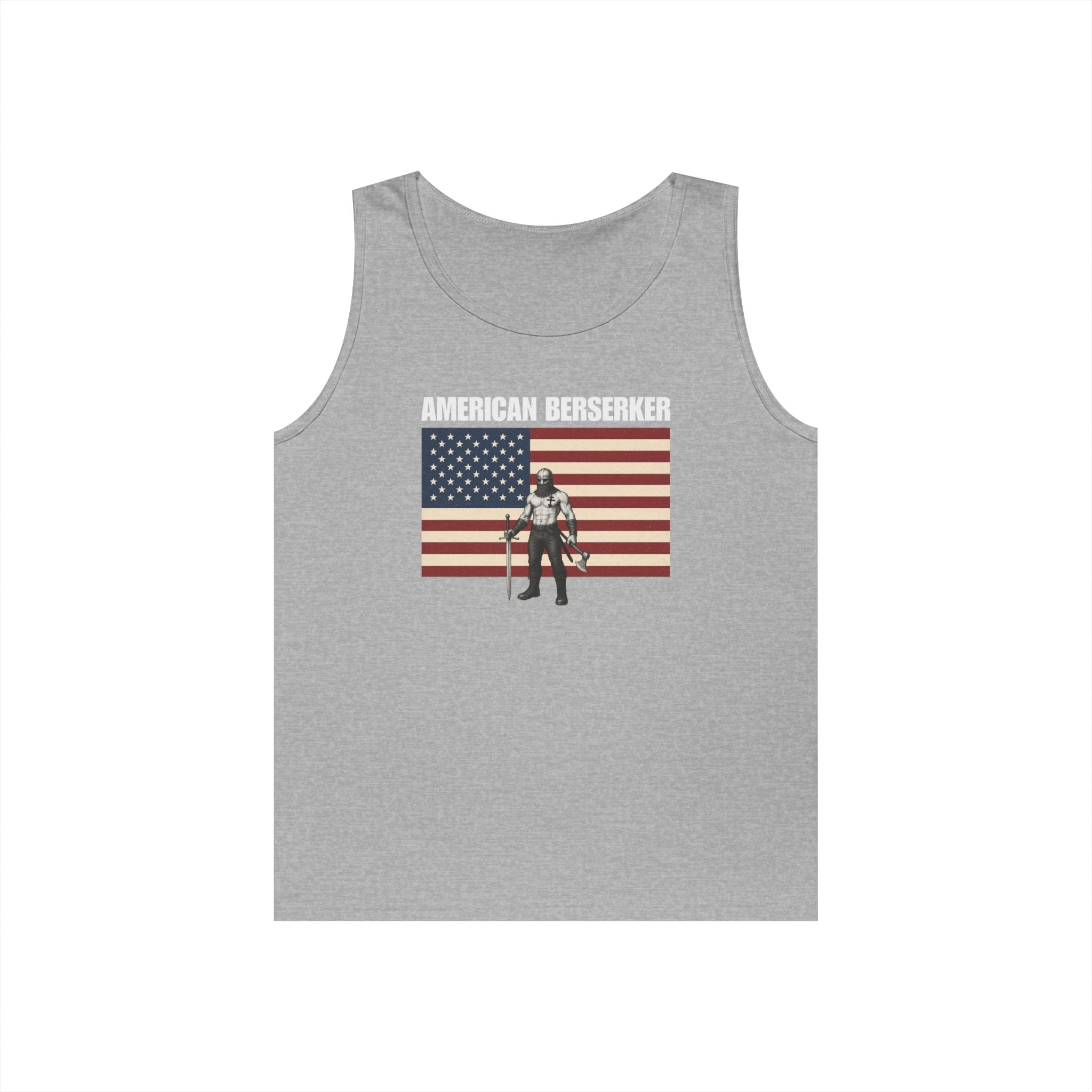 Bold American Berserker Heavy Cotton Tank Top