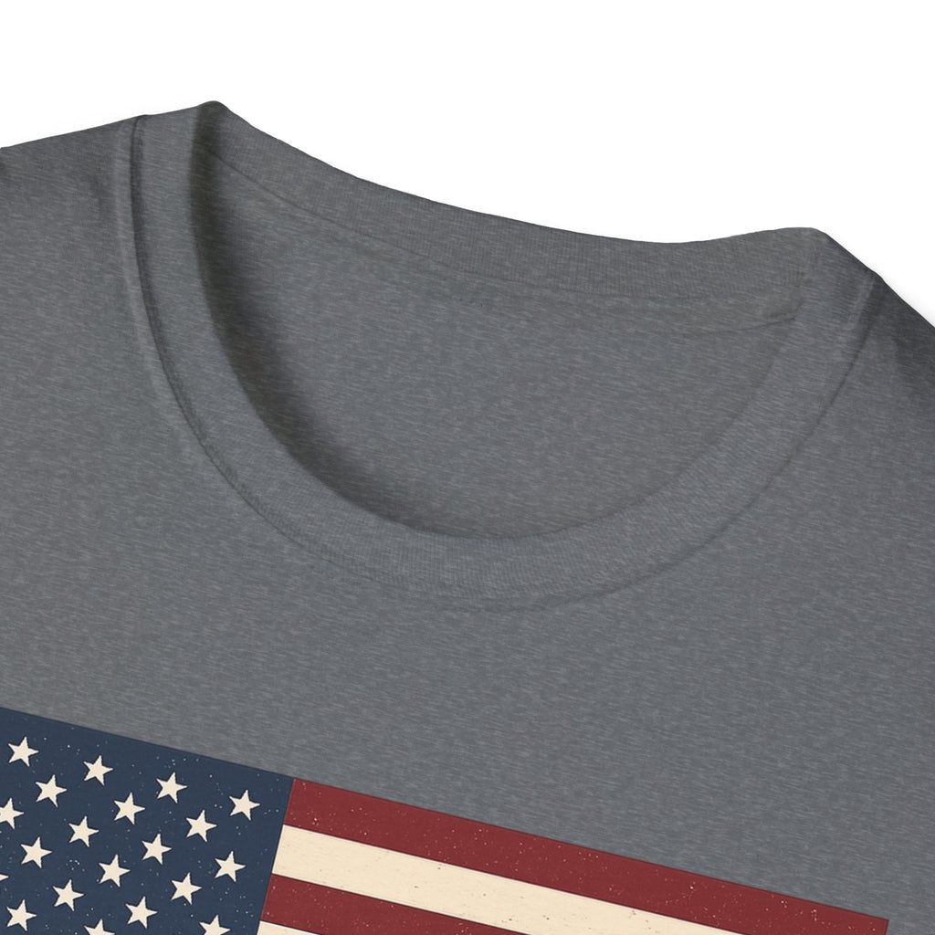American Flag Softstyle Cotton Shirt T-Shirt