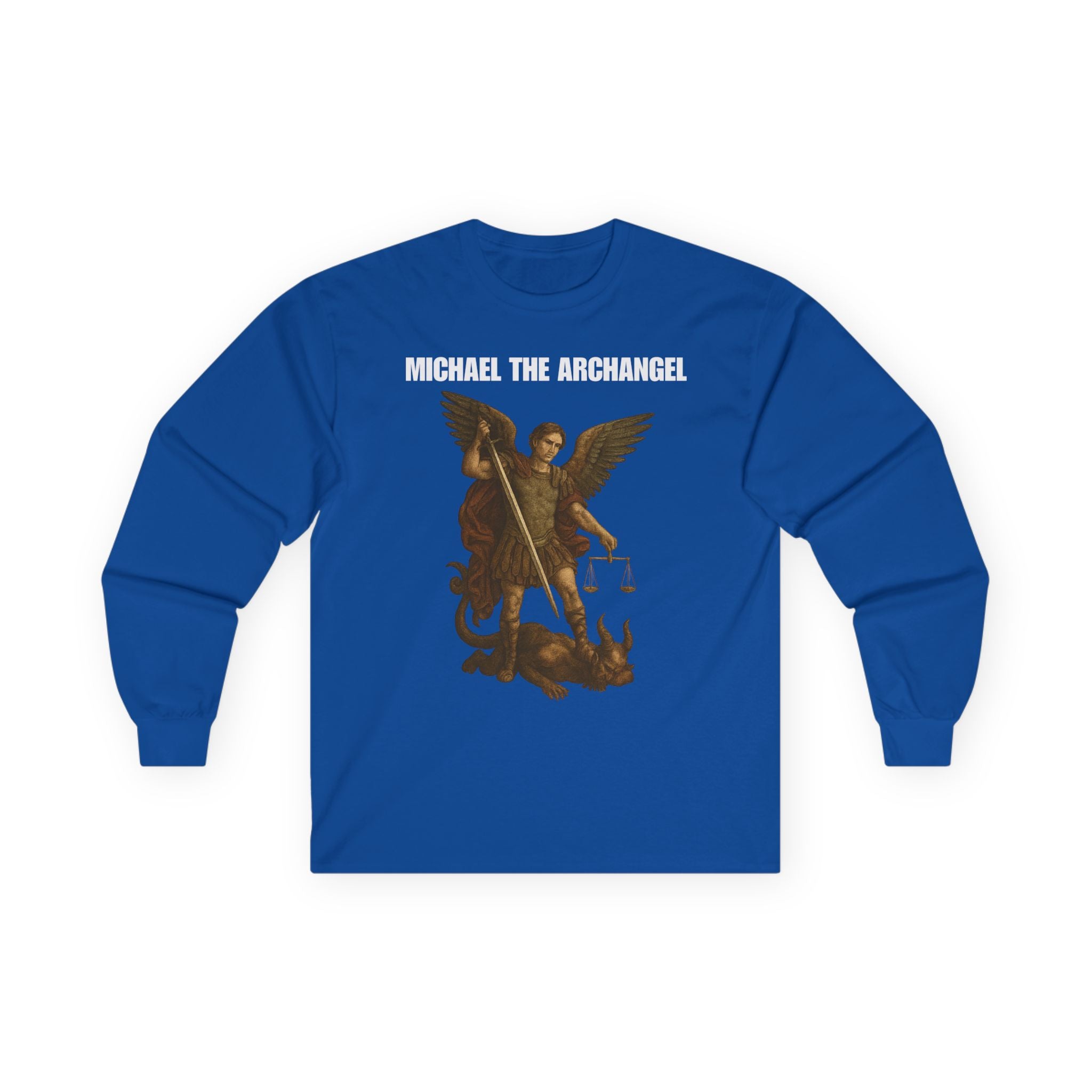Michael the Archangel Graphic Long Sleeve Tee
