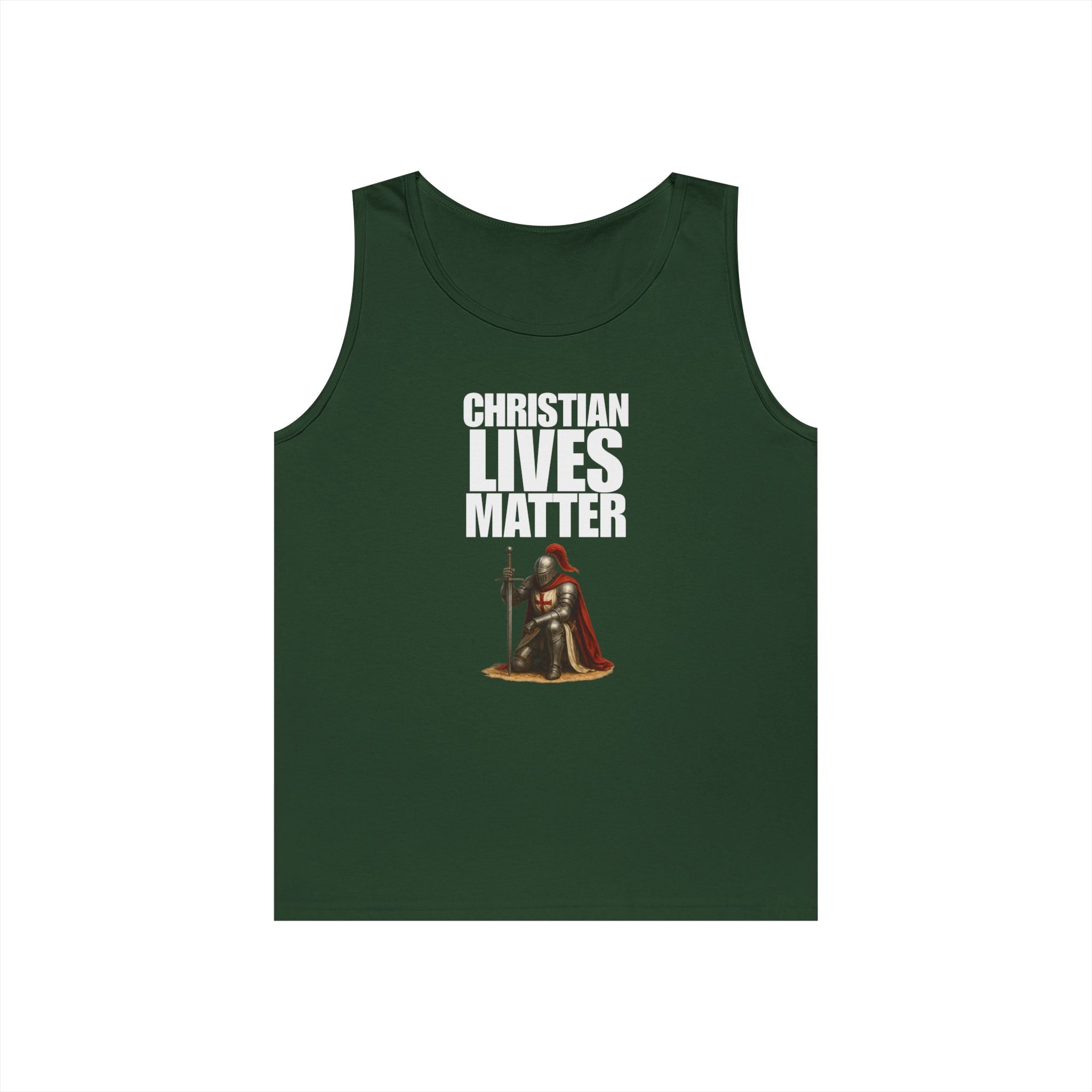 Christian Lives Matter Crusader Tank Top
