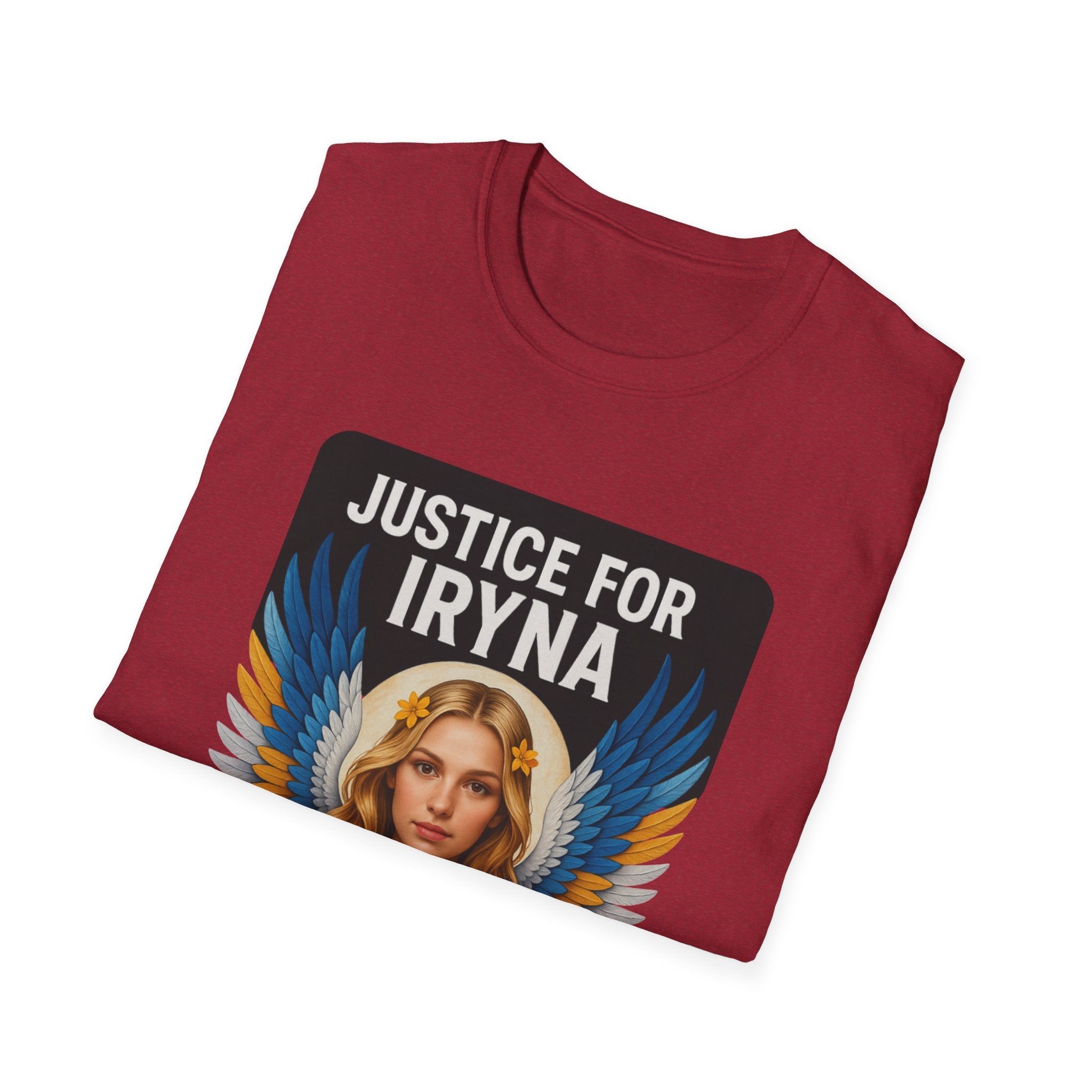 Justice For Iryna T-Shirt | Unisex Softstyle Tee, Activism Apparel, Statement Shirt