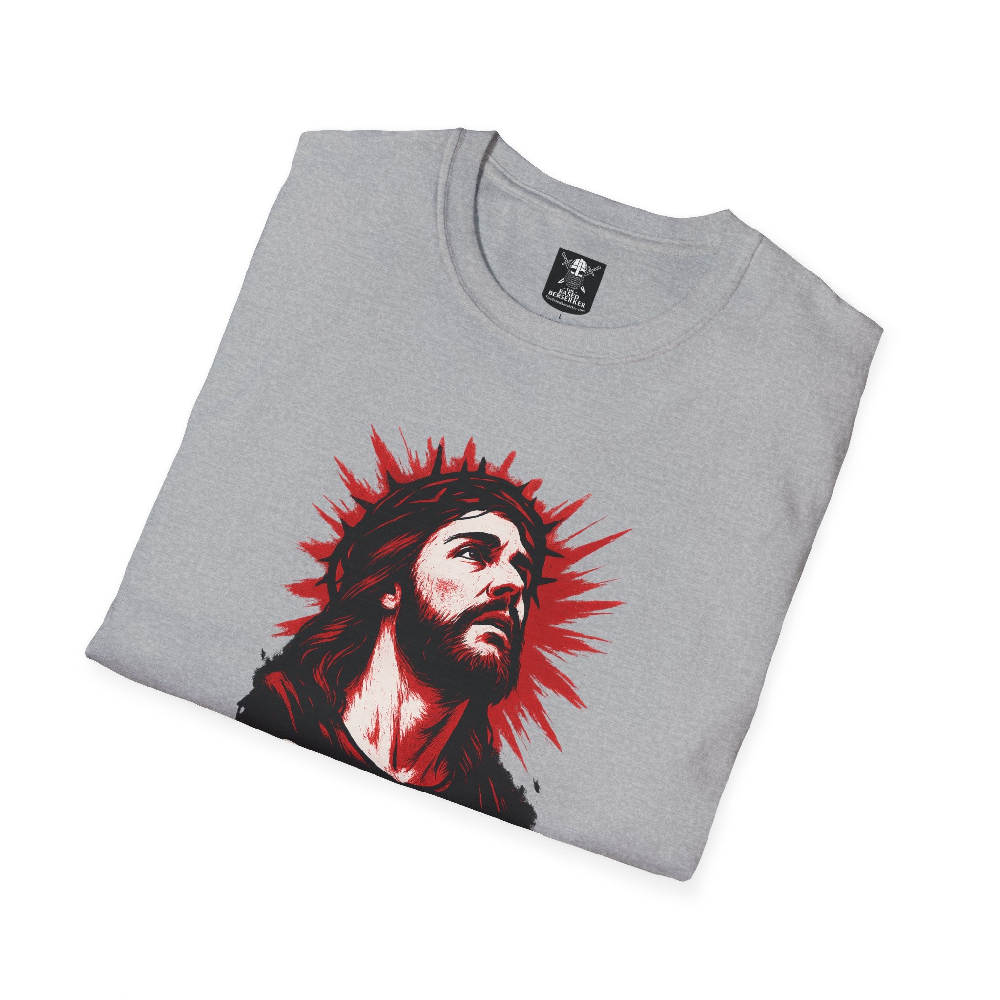 Christ is King Unisex Softstyle T-Shirt, Christian Tee