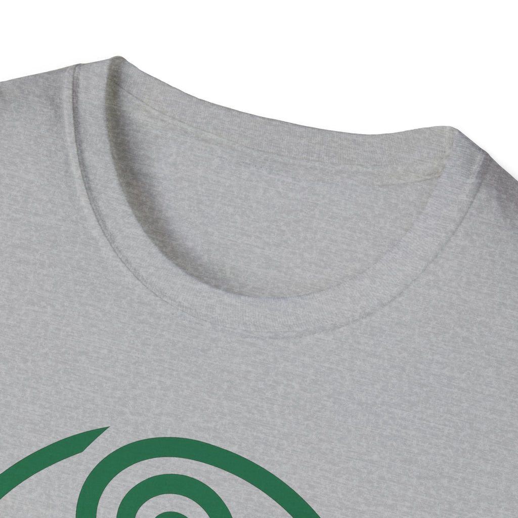 Celtic Spiral Triskele Symbol Alt Design White T-Shirt
