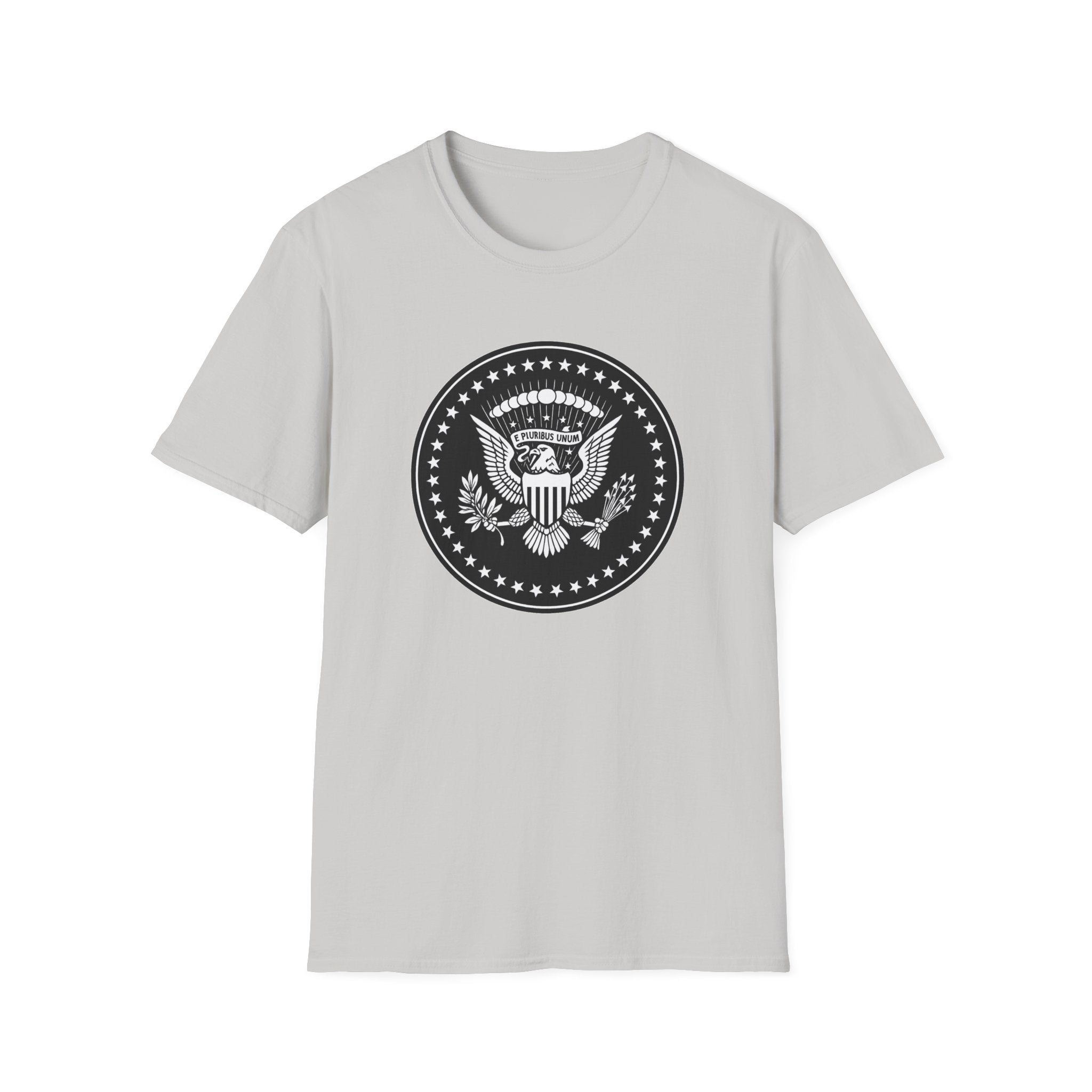 American Eagle Presidential Seal Design Graphic Cotton T-Shirt