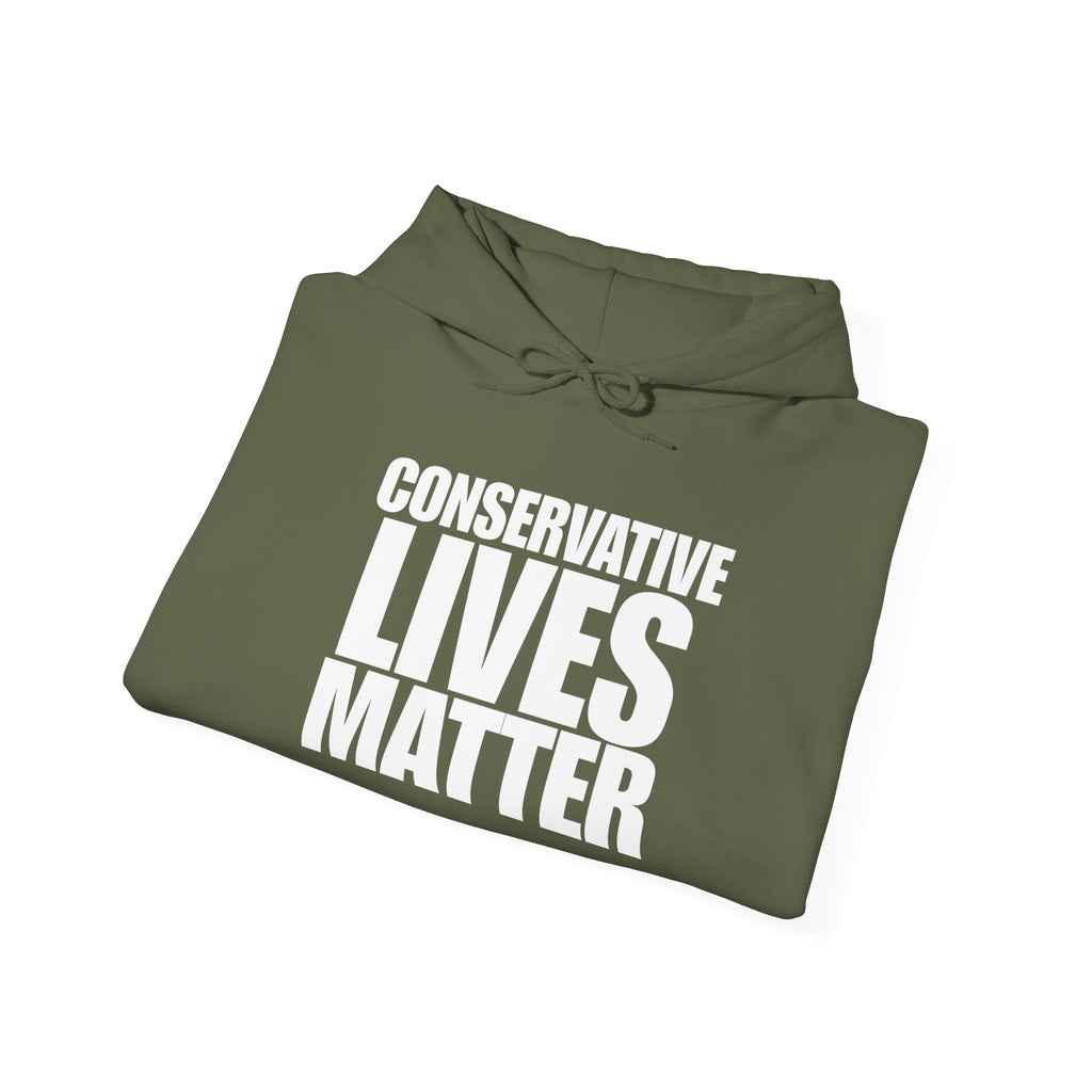 Conservative Lives Matter Pull Over Hoodie Sweatshirt