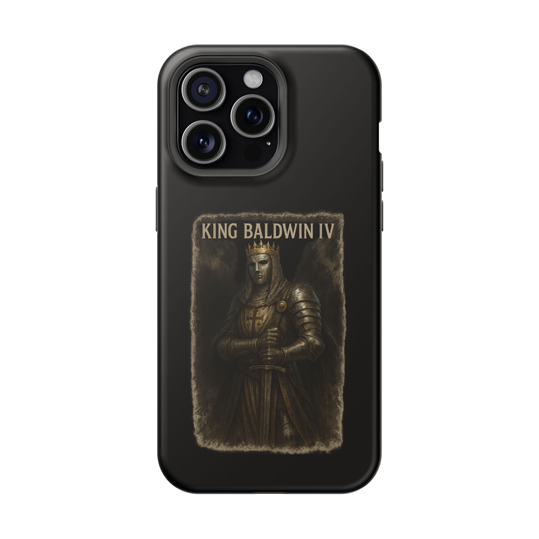 King Baldwin IV Impact-Resistant Magnetic Phone Case