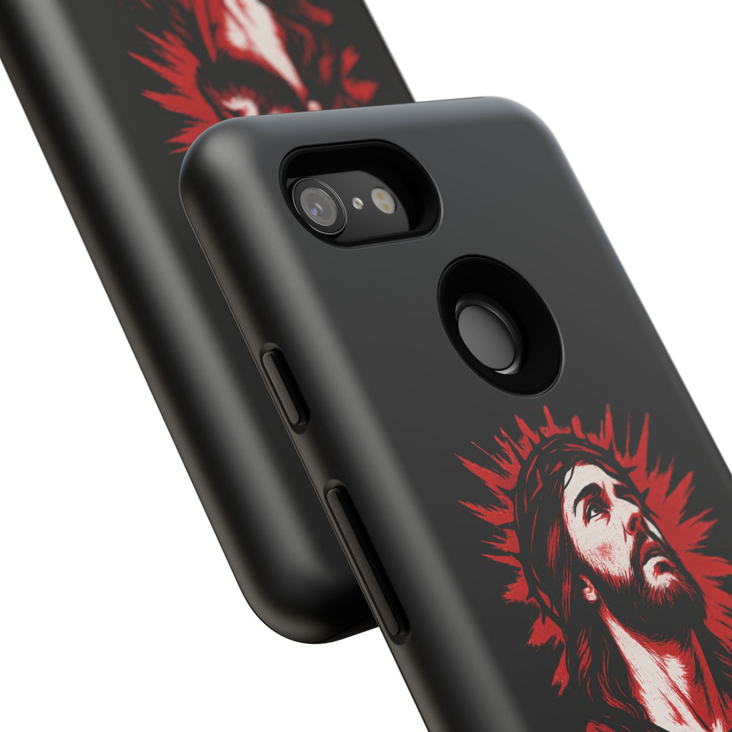 Christ is King Phone Case, Tough Phone Cover for Christian Faith