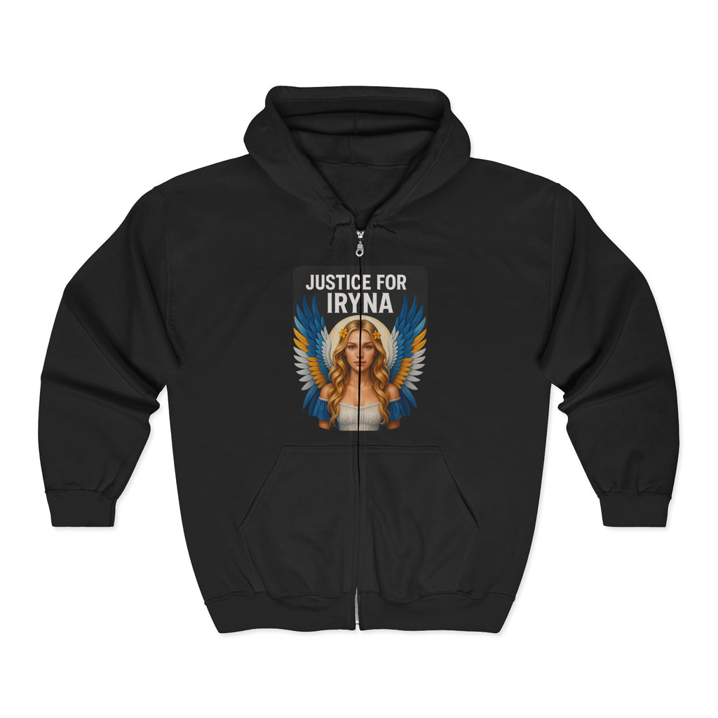 Justice for Iryna Zip Hoodie, Justice for Iryna Sweatshirt