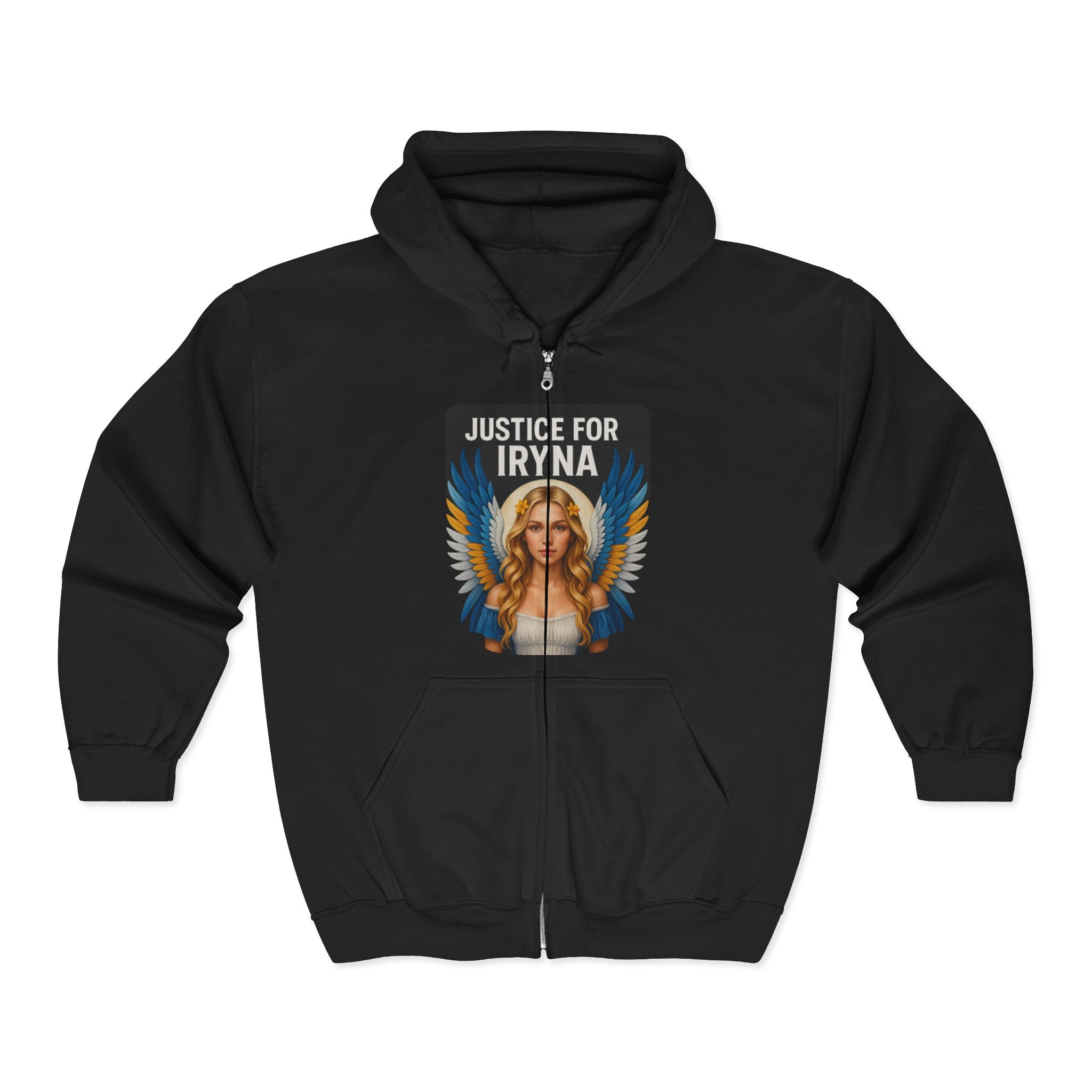 Justice for Iryna Zip Hoodie, Justice for Iryna Sweatshirt