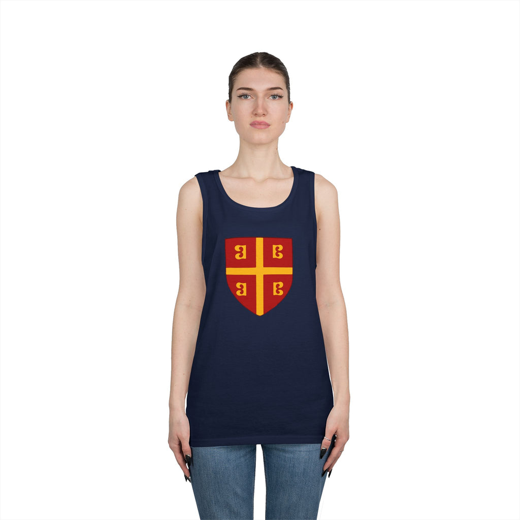 Byzantine Shield Crest Unisex Heavy Cotton Tank Top