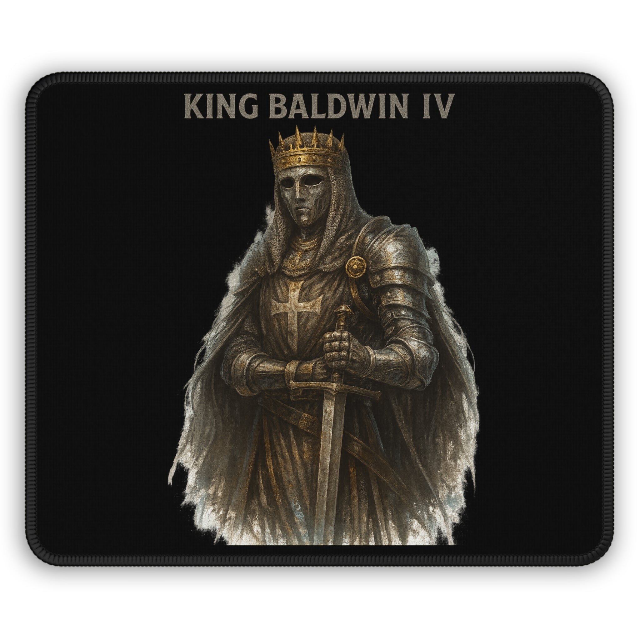 King Baldwin IV Gaming Mouse Pad
