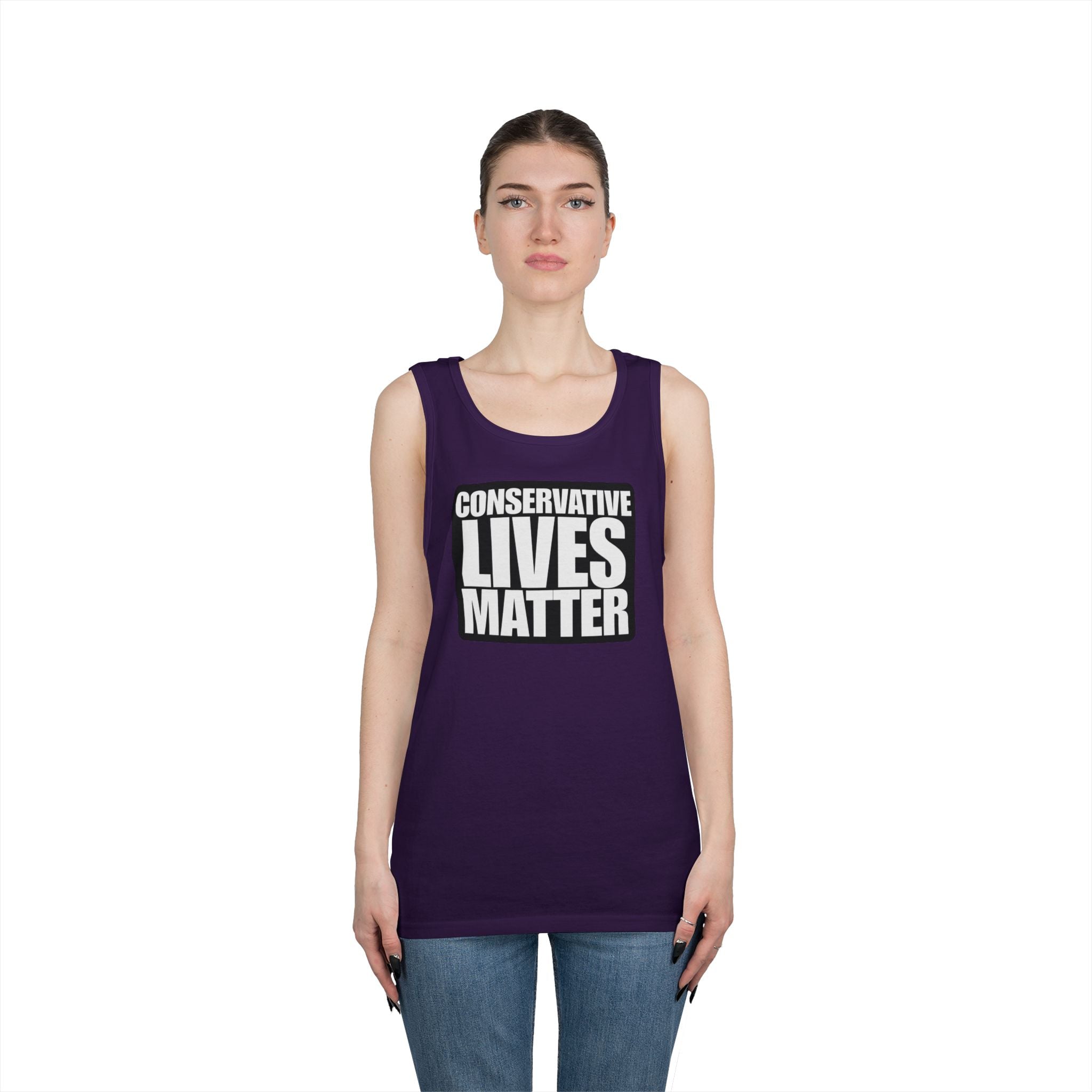 Conservative Lives Matter Alt Design Heavy Cotton Tank Top