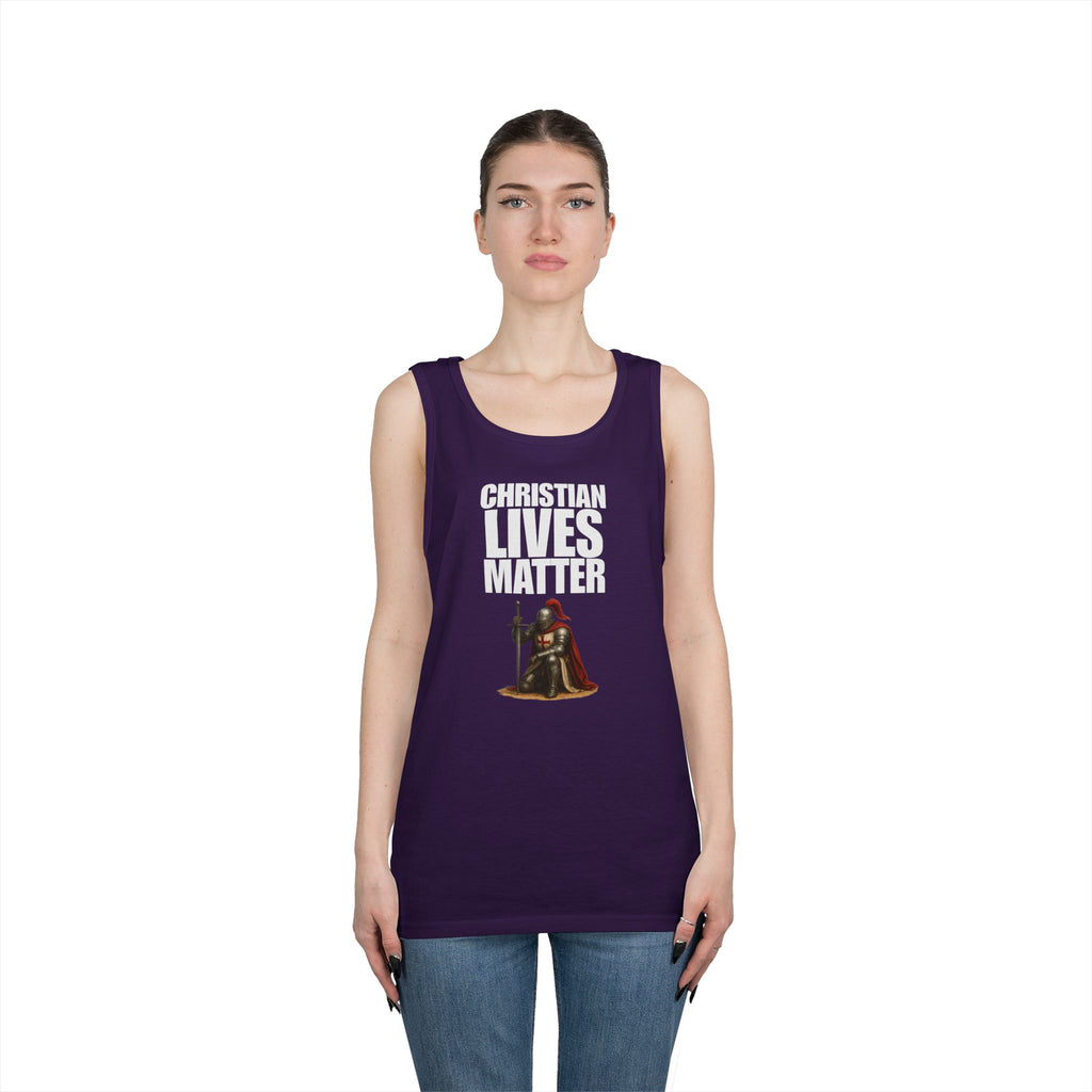 Christian Lives Matter Crusader Tank Top