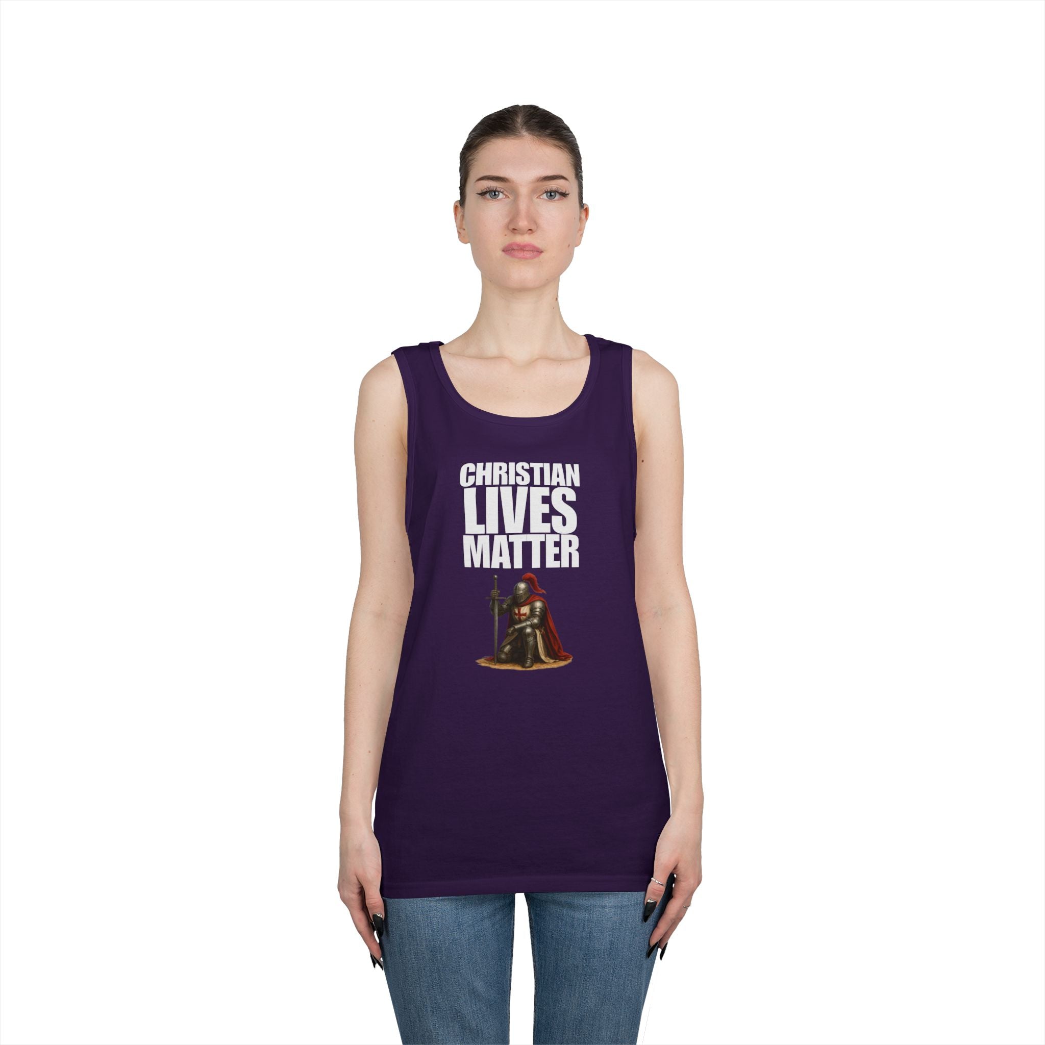 Christian Lives Matter Crusader Tank Top