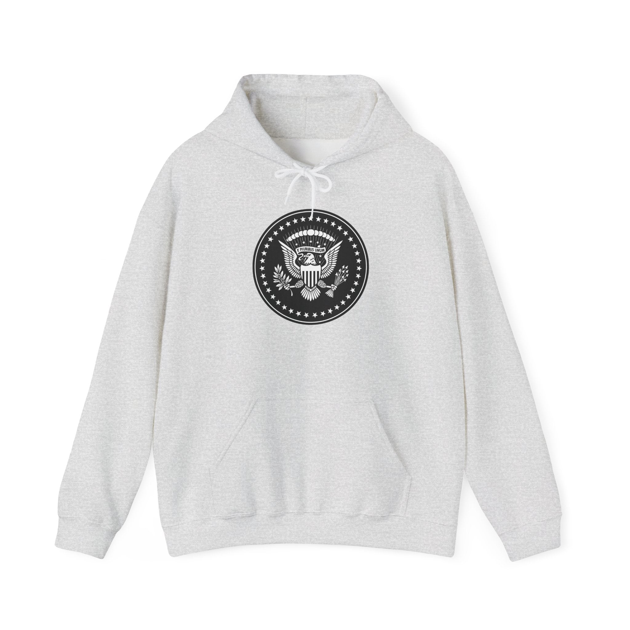 Presidential Seal American Eagle Graphic Pull Over Hoodie Sweatshirt