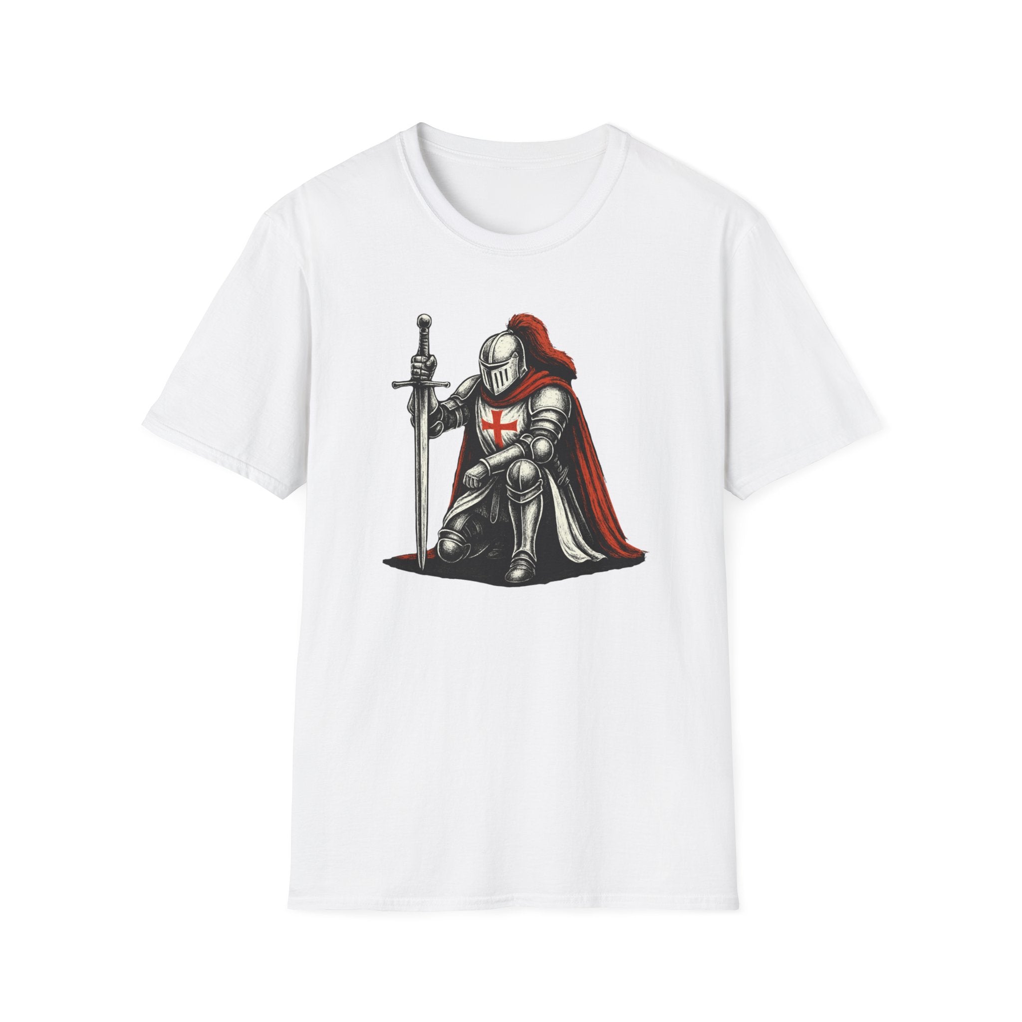 Crusader Knight Softstyle T-Shirt