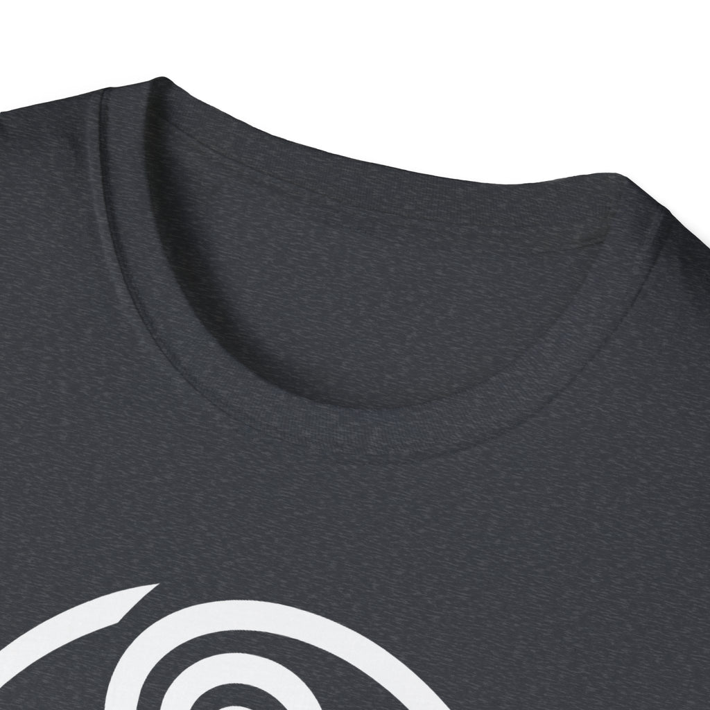 Celtic Spiral Triskele Symbol Alt Design White Unisex Tank Top