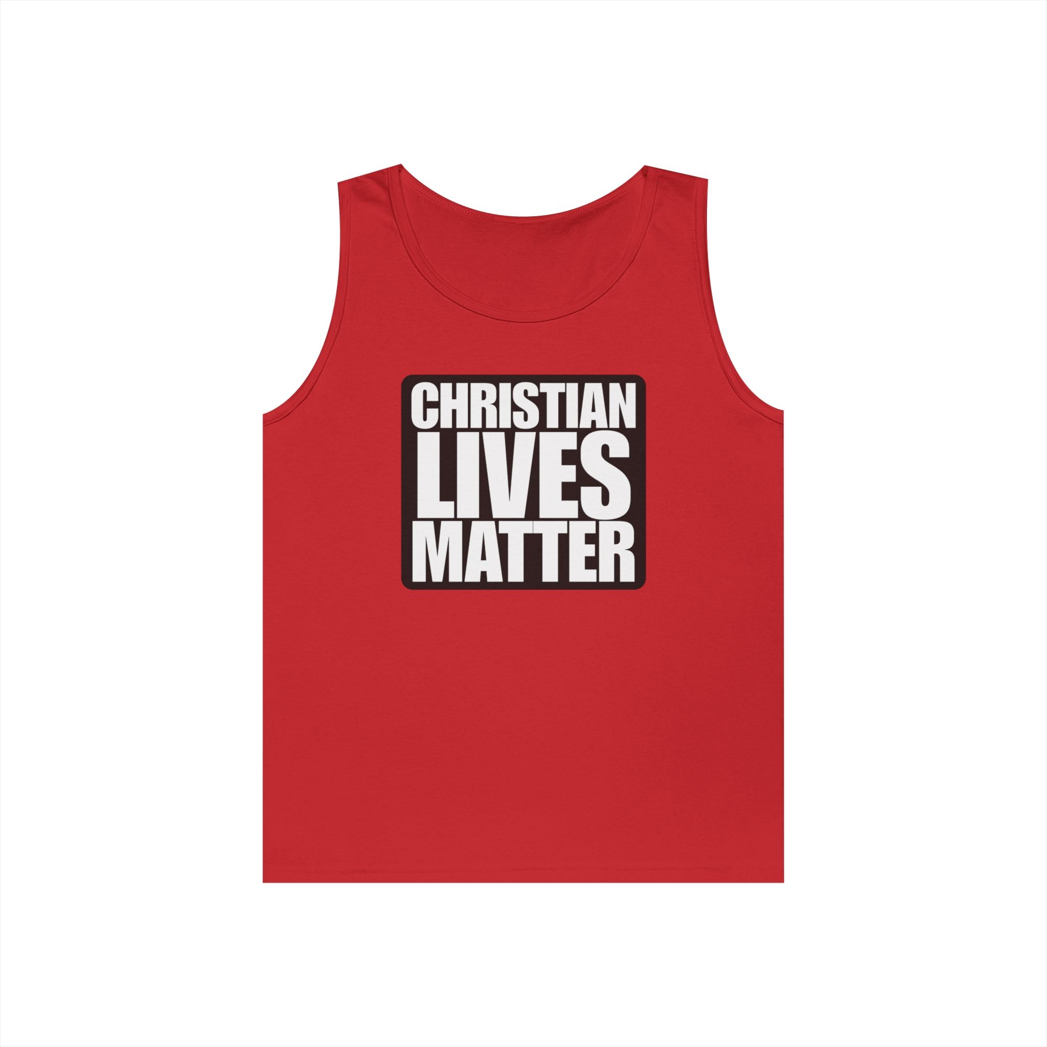 Christian Lives Matter Alt Design Heavy Cotton Tank Top