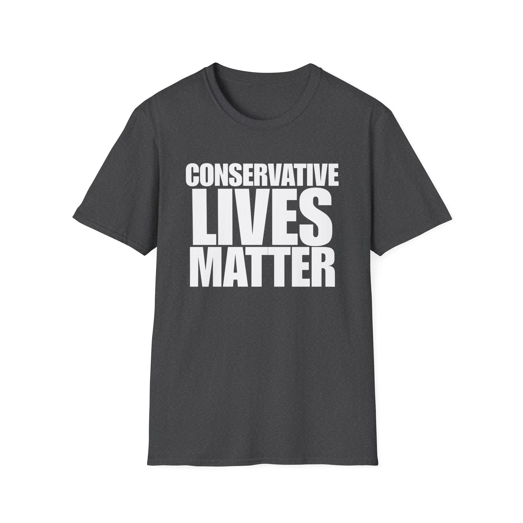 Conservative Lives Matter Graphic Cotton T-Shirt