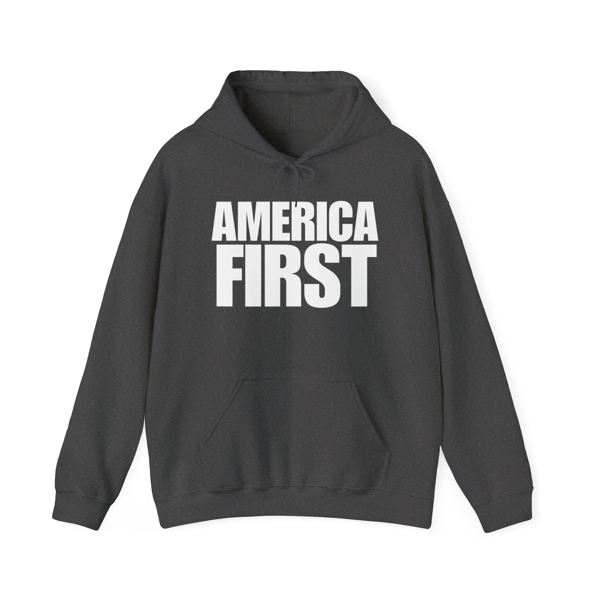 America First Pull Over Hoodie Sweatshirt