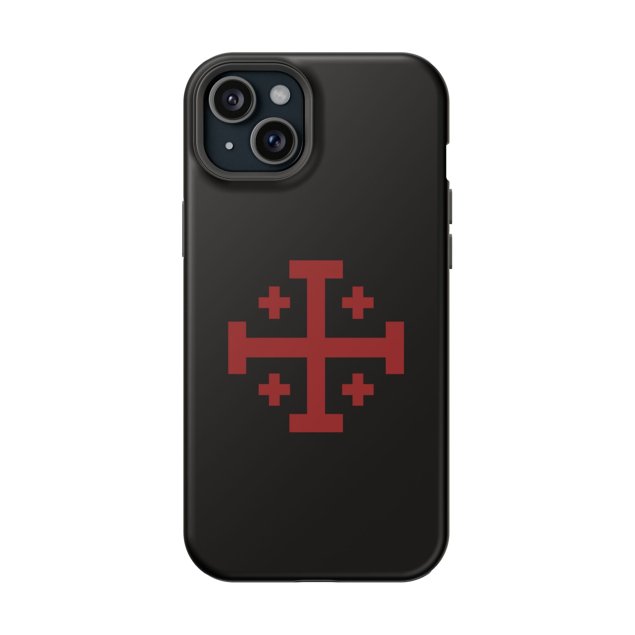 Cross Of Jerusalem Red Design Magnetic Impact-Resistant Cases