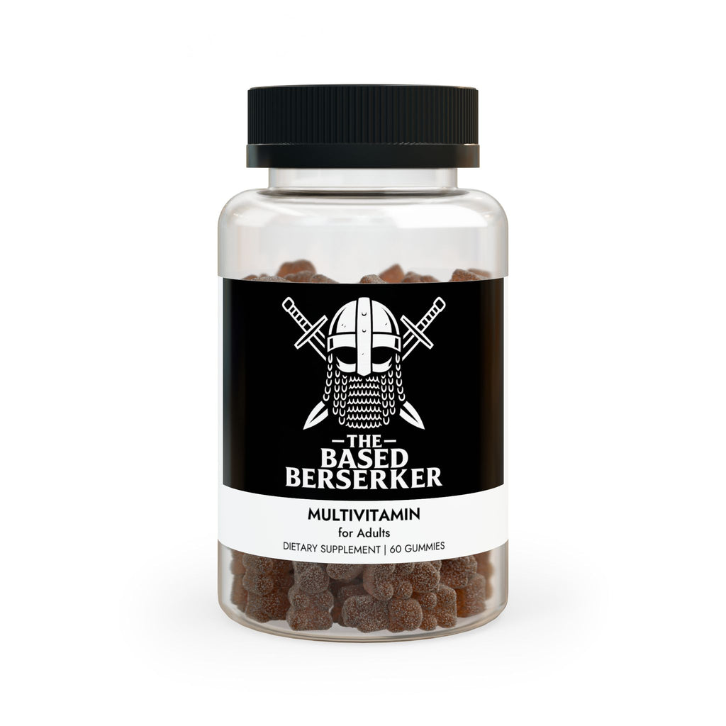 The Based Berserker Multivitamin Gummies for Adults (60 Gummies)