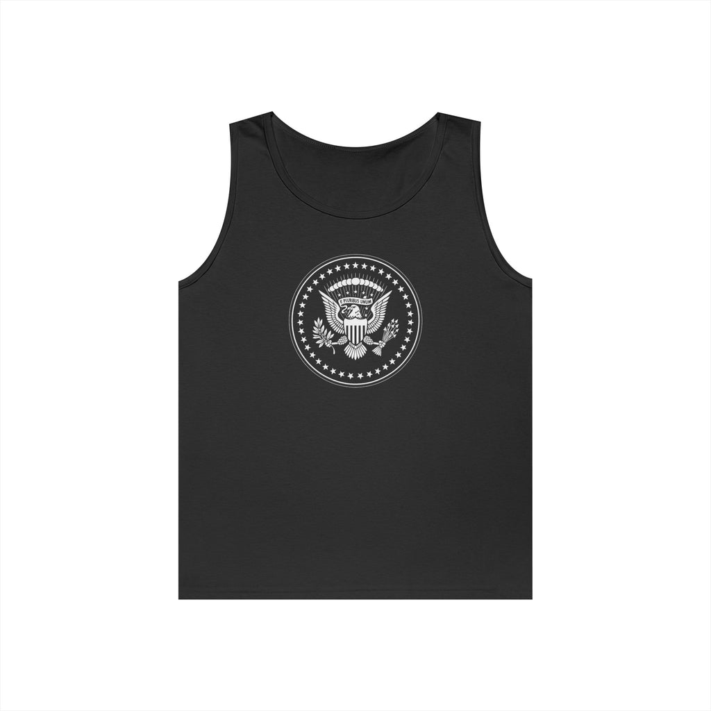 American Eagle Presidential Seal Transparent Design Unisex Heavy Cotton Tank Top
