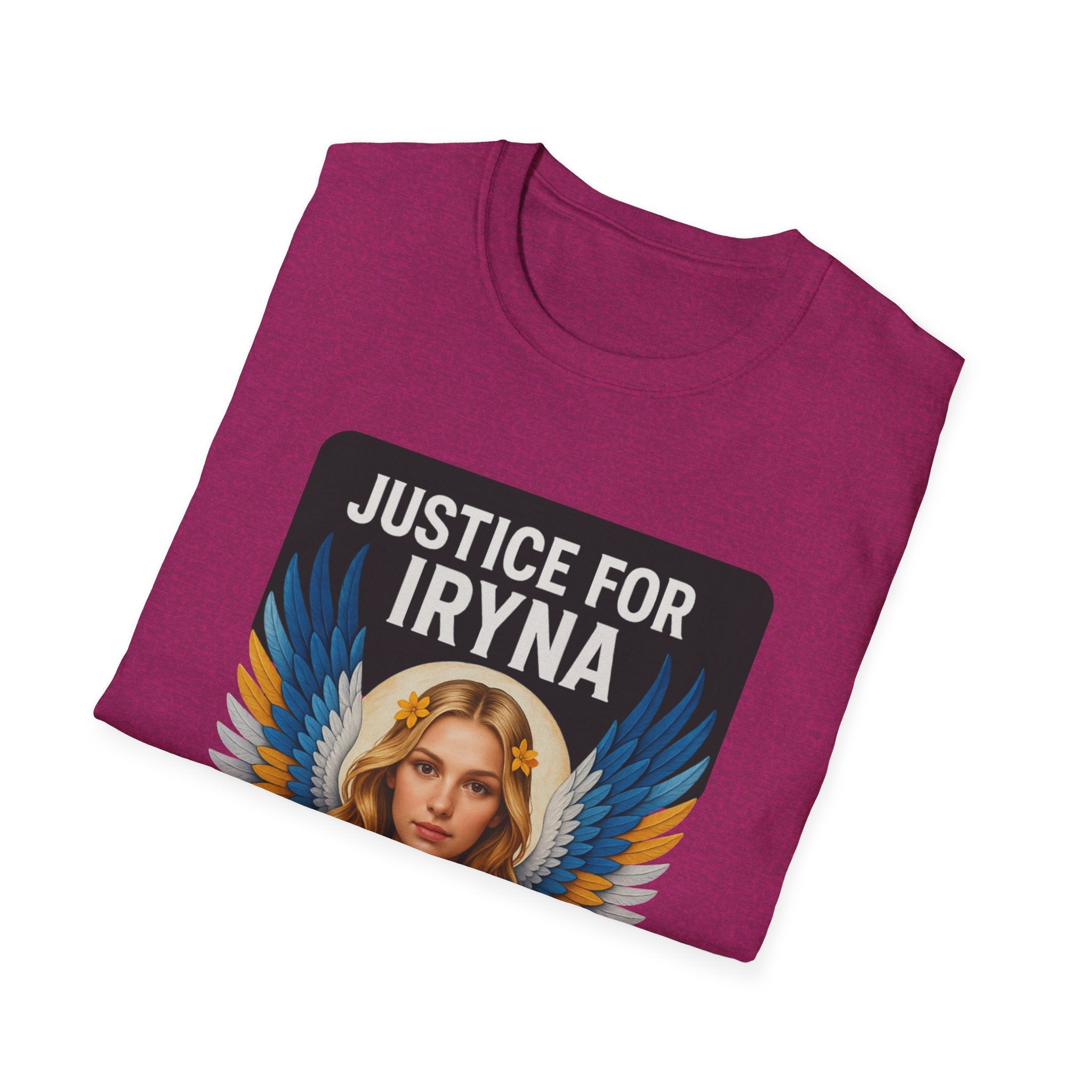 Justice For Iryna T-Shirt | Unisex Softstyle Tee, Activism Apparel, Statement Shirt